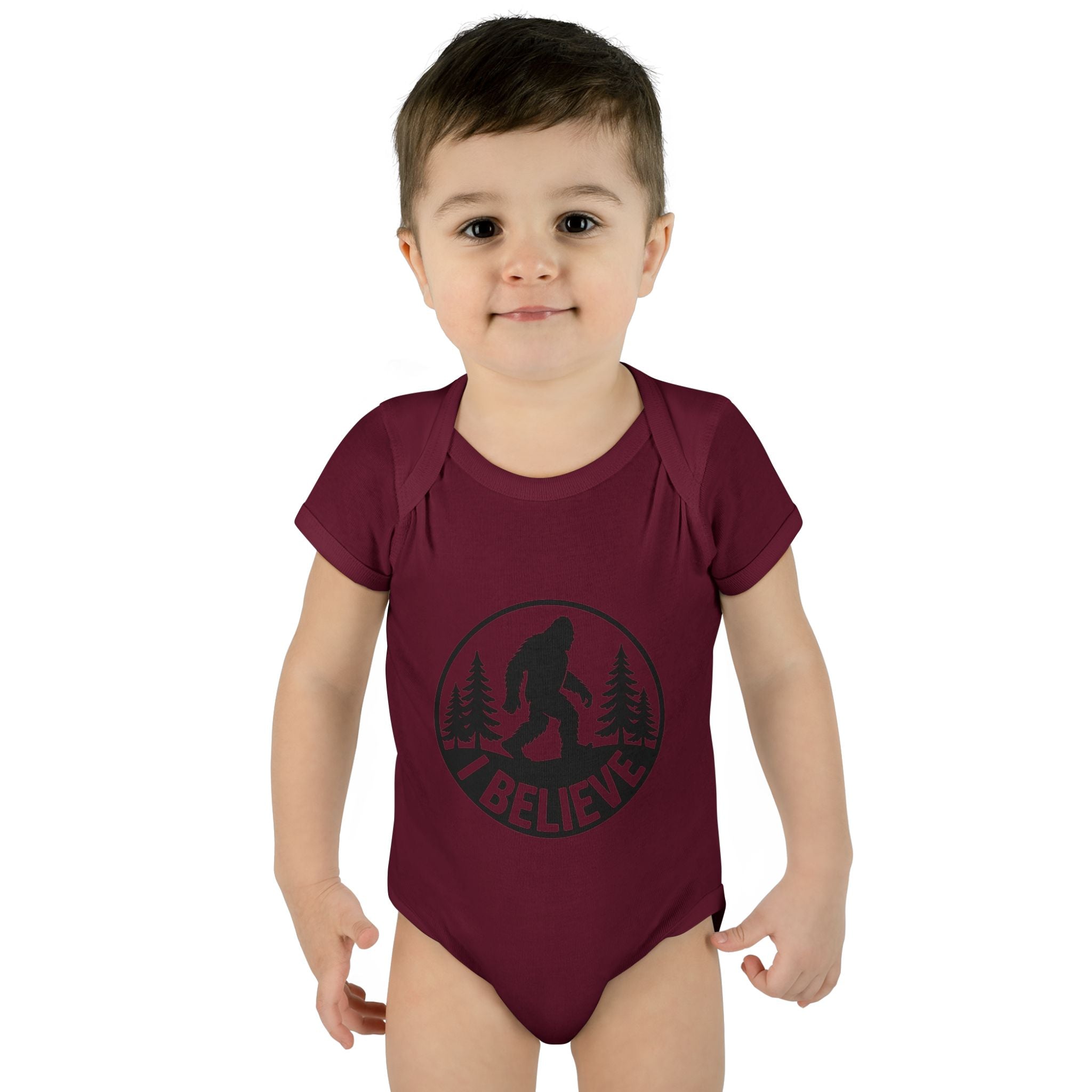 I Believe in Bigfoot Infant Bodysuit