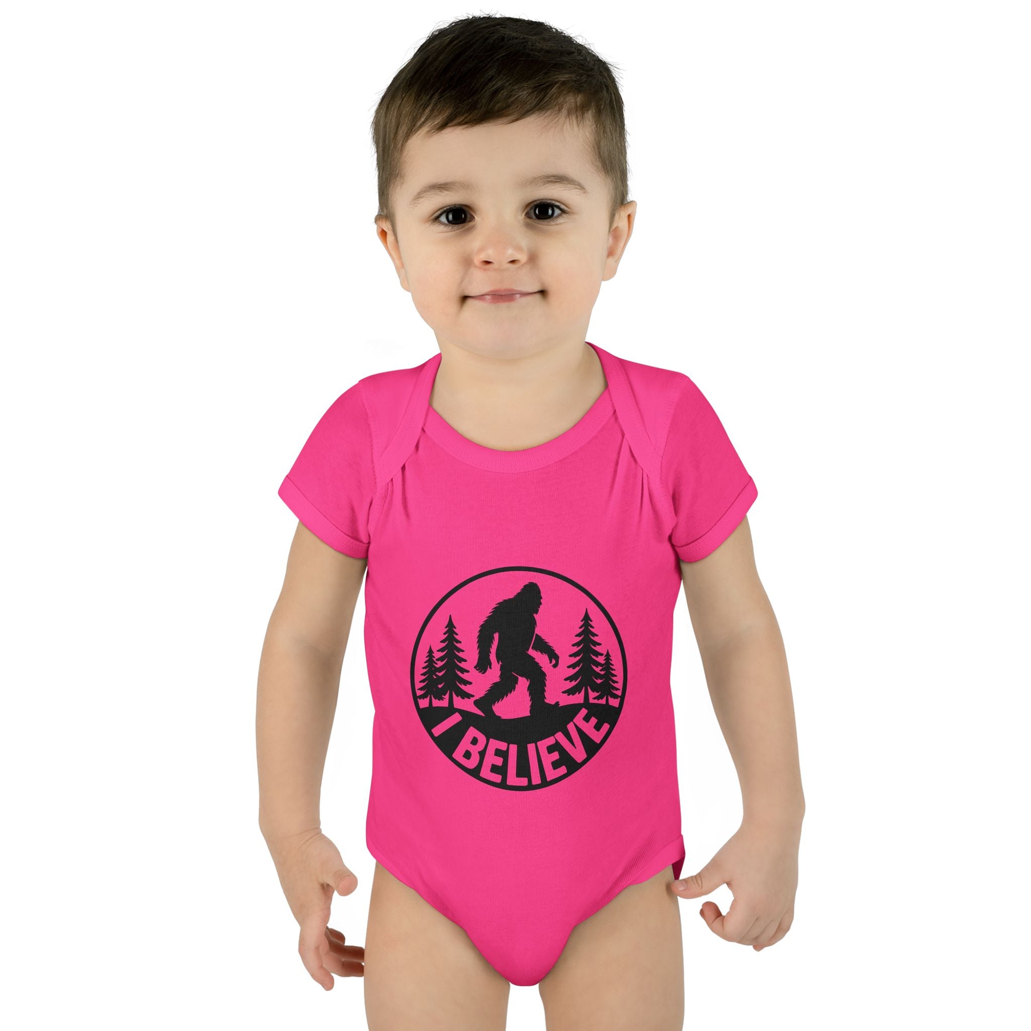 I Believe in Bigfoot Infant Bodysuit