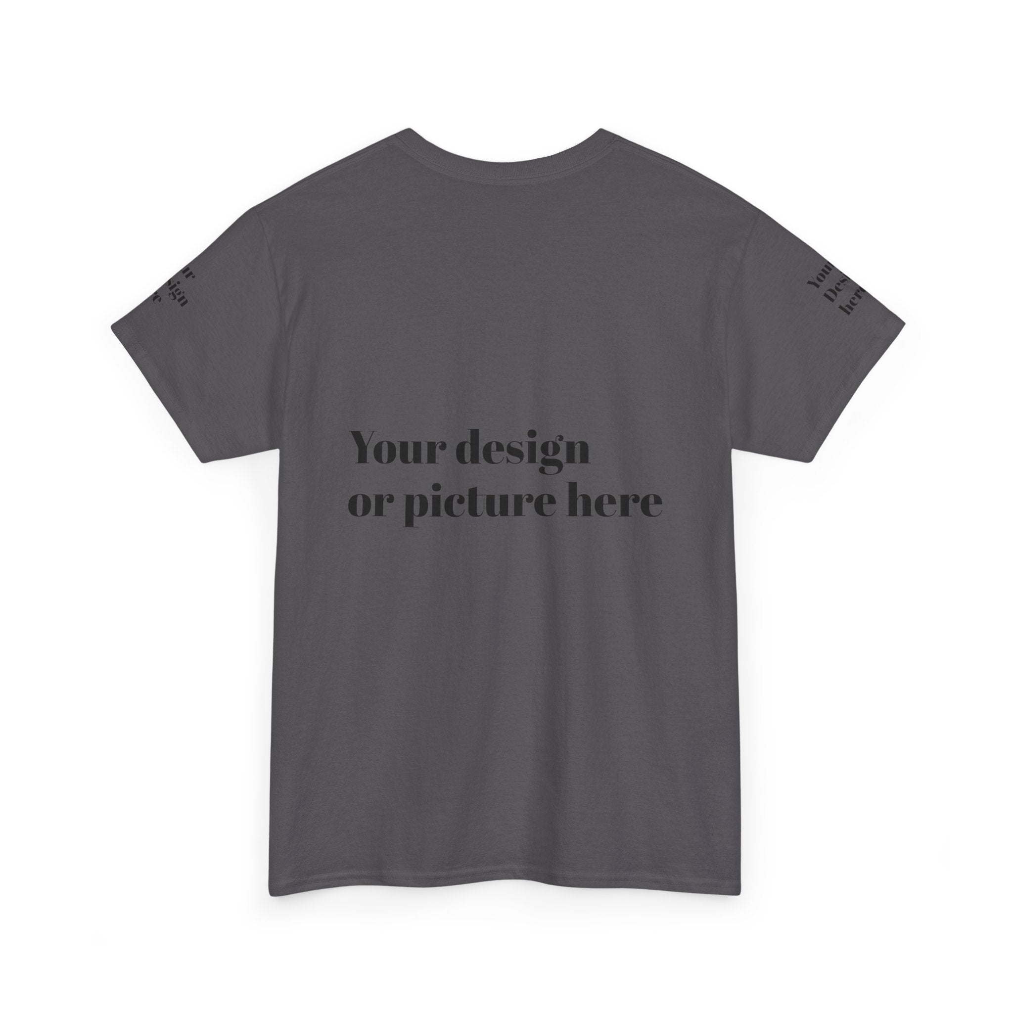 Customizable Unisex Heavy Cotton Tee – Ideal for Events, Gifts, and Everyday Wear