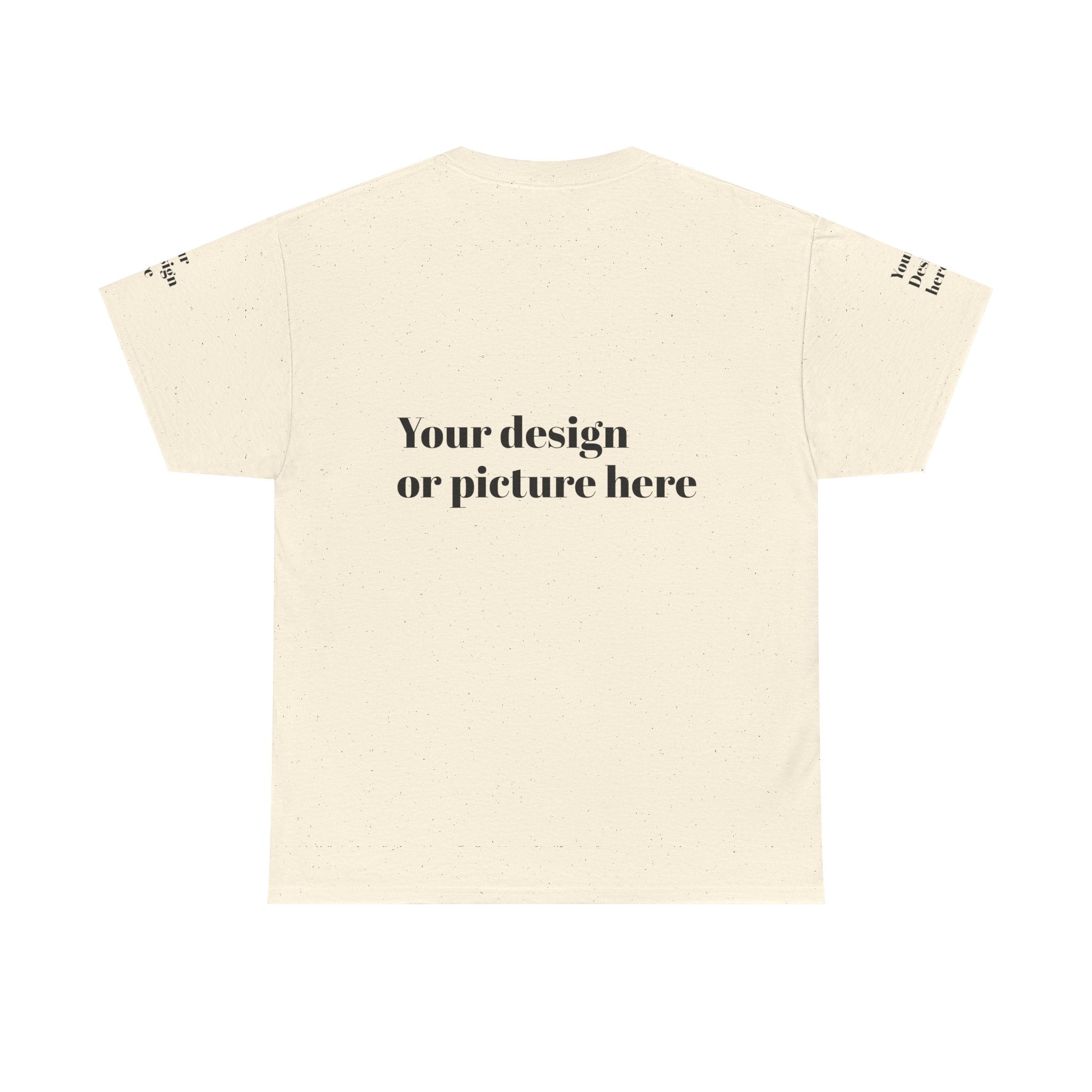 Customizable Unisex Heavy Cotton Tee – Ideal for Events, Gifts, and Everyday Wear