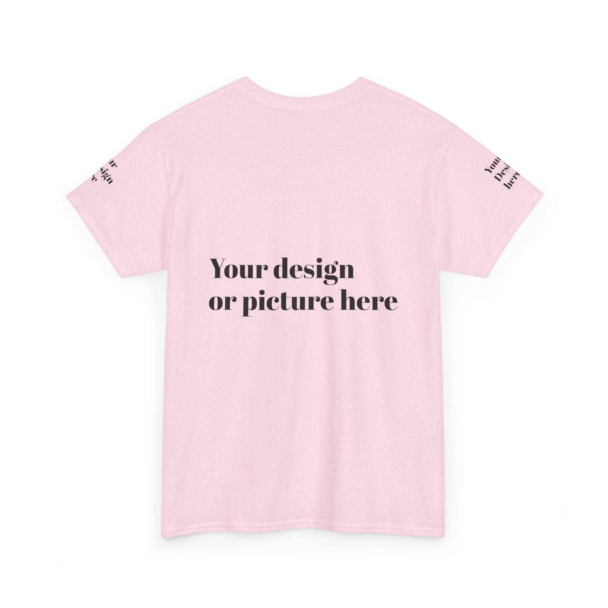 Customizable Unisex Heavy Cotton Tee – Ideal for Events, Gifts, and Everyday Wear