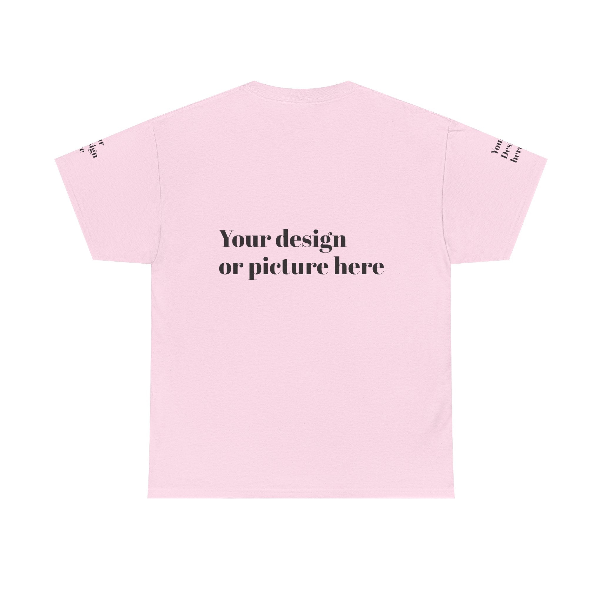 Customizable Unisex Heavy Cotton Tee – Ideal for Events, Gifts, and Everyday Wear