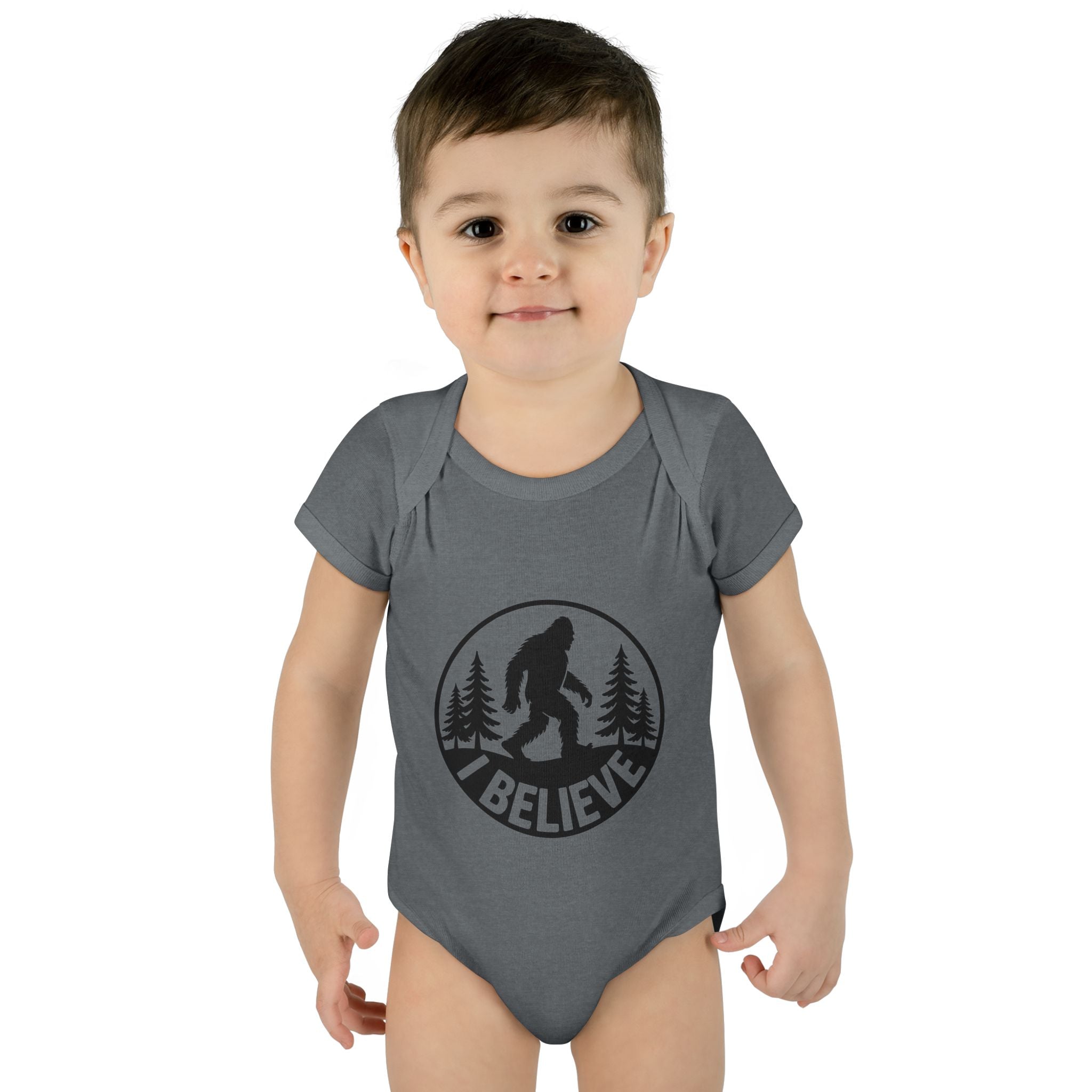 I Believe in Bigfoot Infant Bodysuit