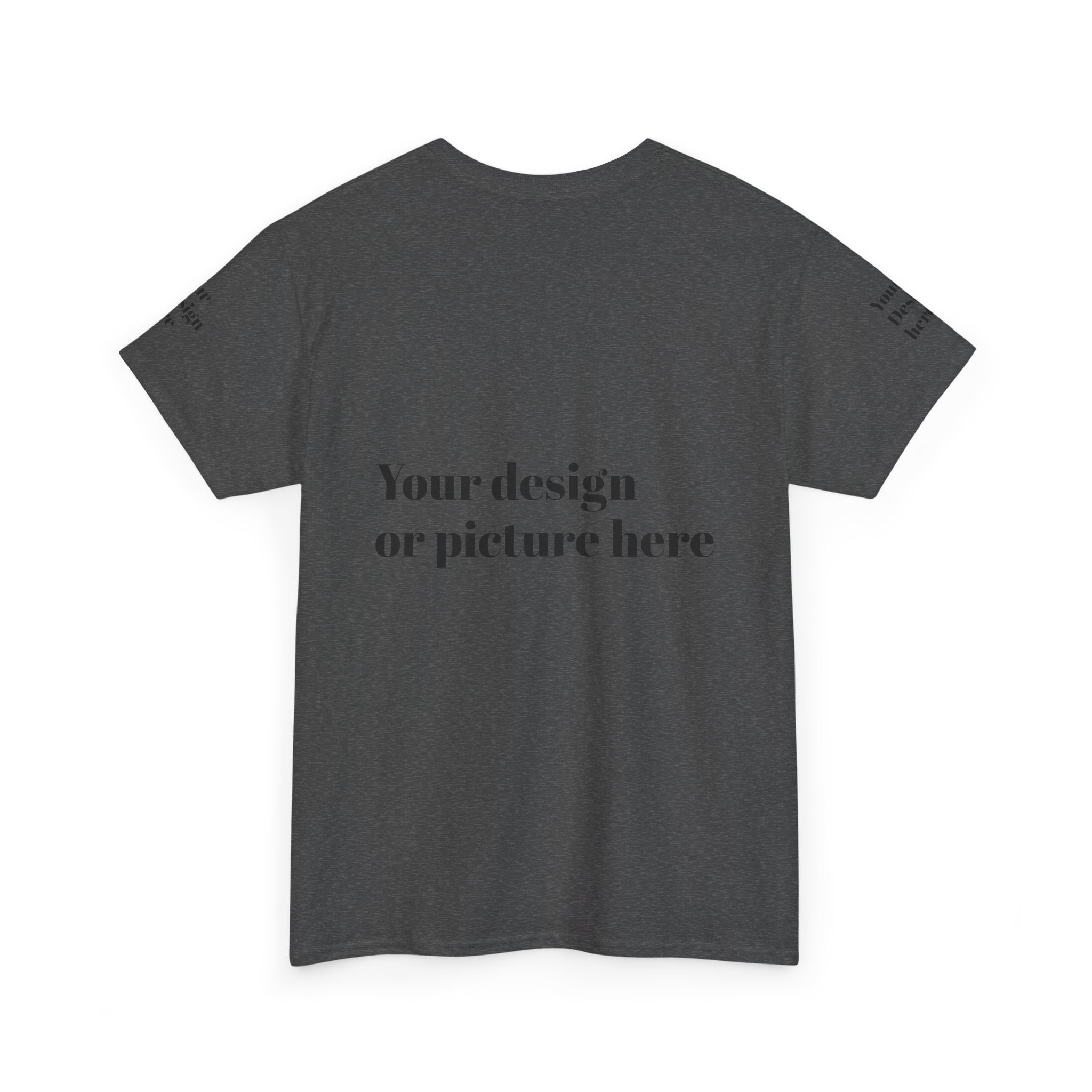 Customizable Unisex Heavy Cotton Tee – Ideal for Events, Gifts, and Everyday Wear