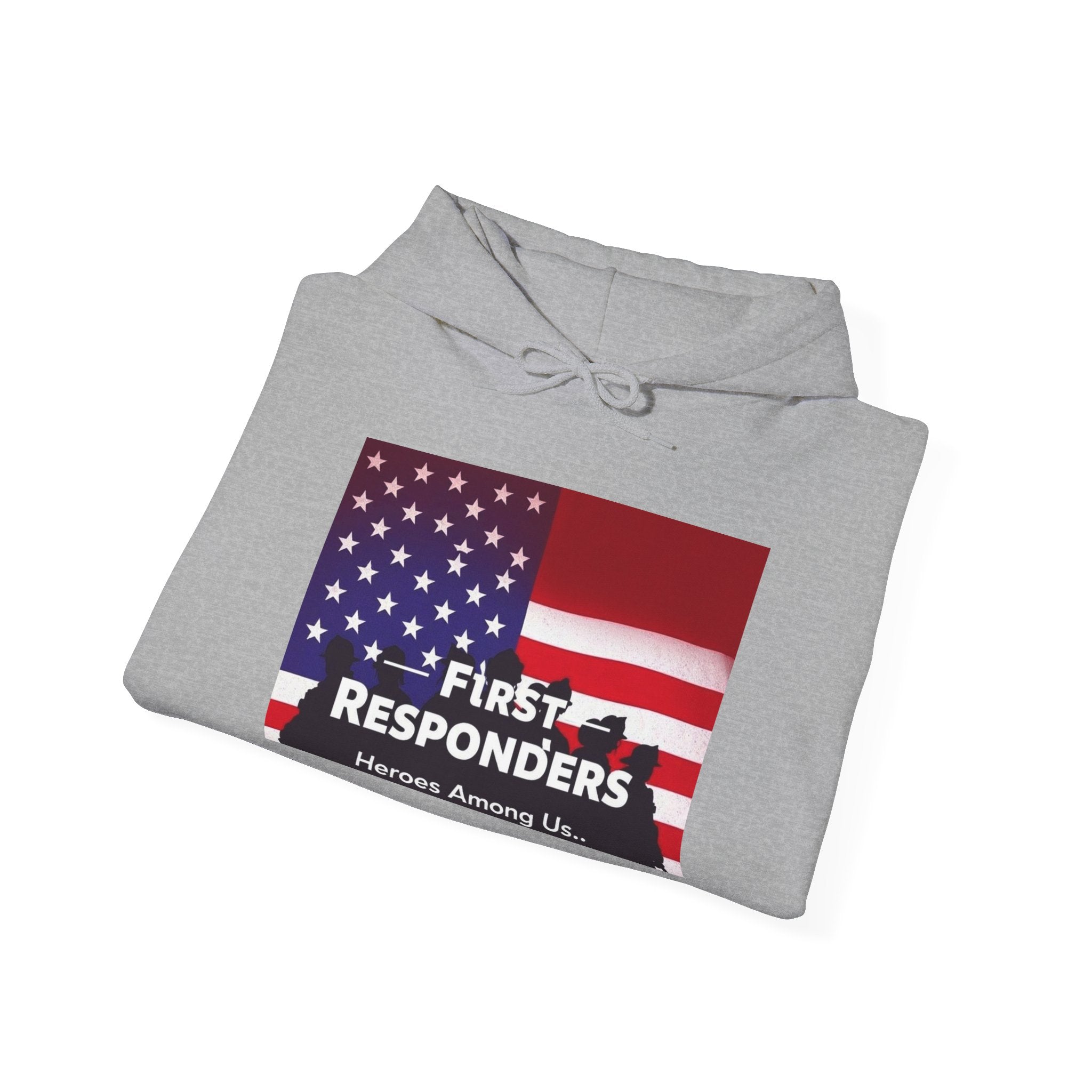 First Responders Unisex Hoodie - Honor, Support & Unite