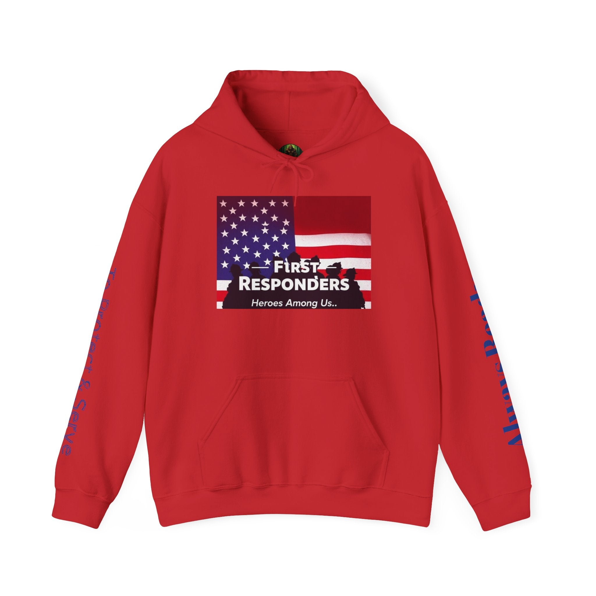 First Responders Unisex Hoodie - Honor, Support & Unite