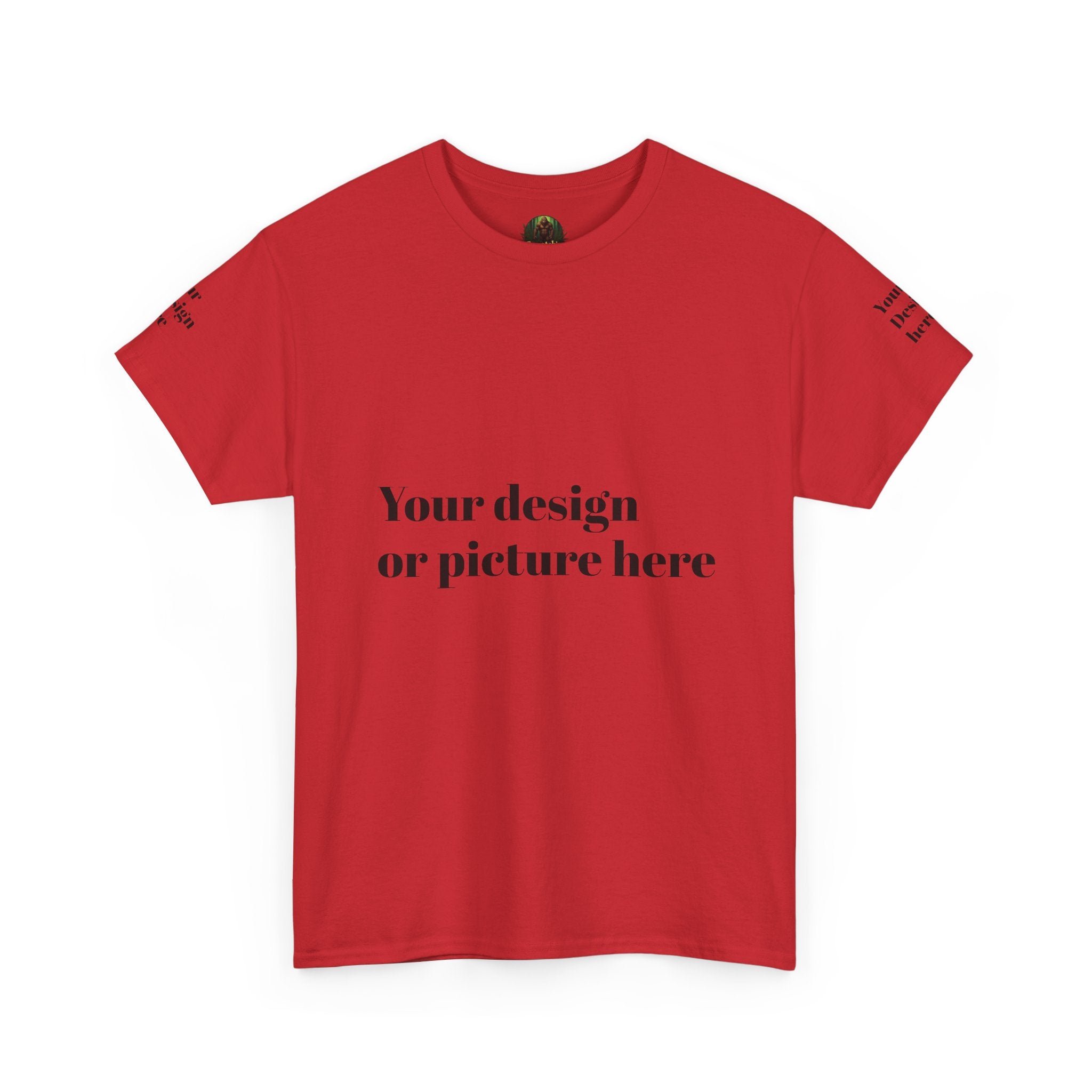 Customizable Unisex Heavy Cotton Tee – Ideal for Events, Gifts, and Everyday Wear