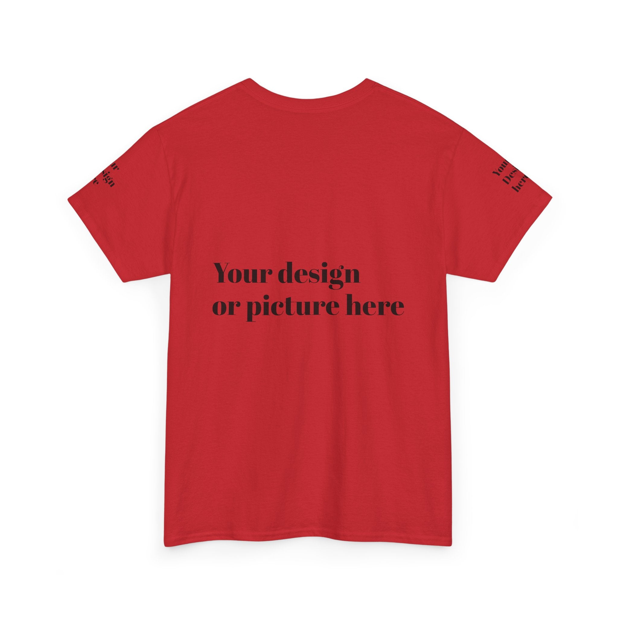 Customizable Unisex Heavy Cotton Tee – Ideal for Events, Gifts, and Everyday Wear