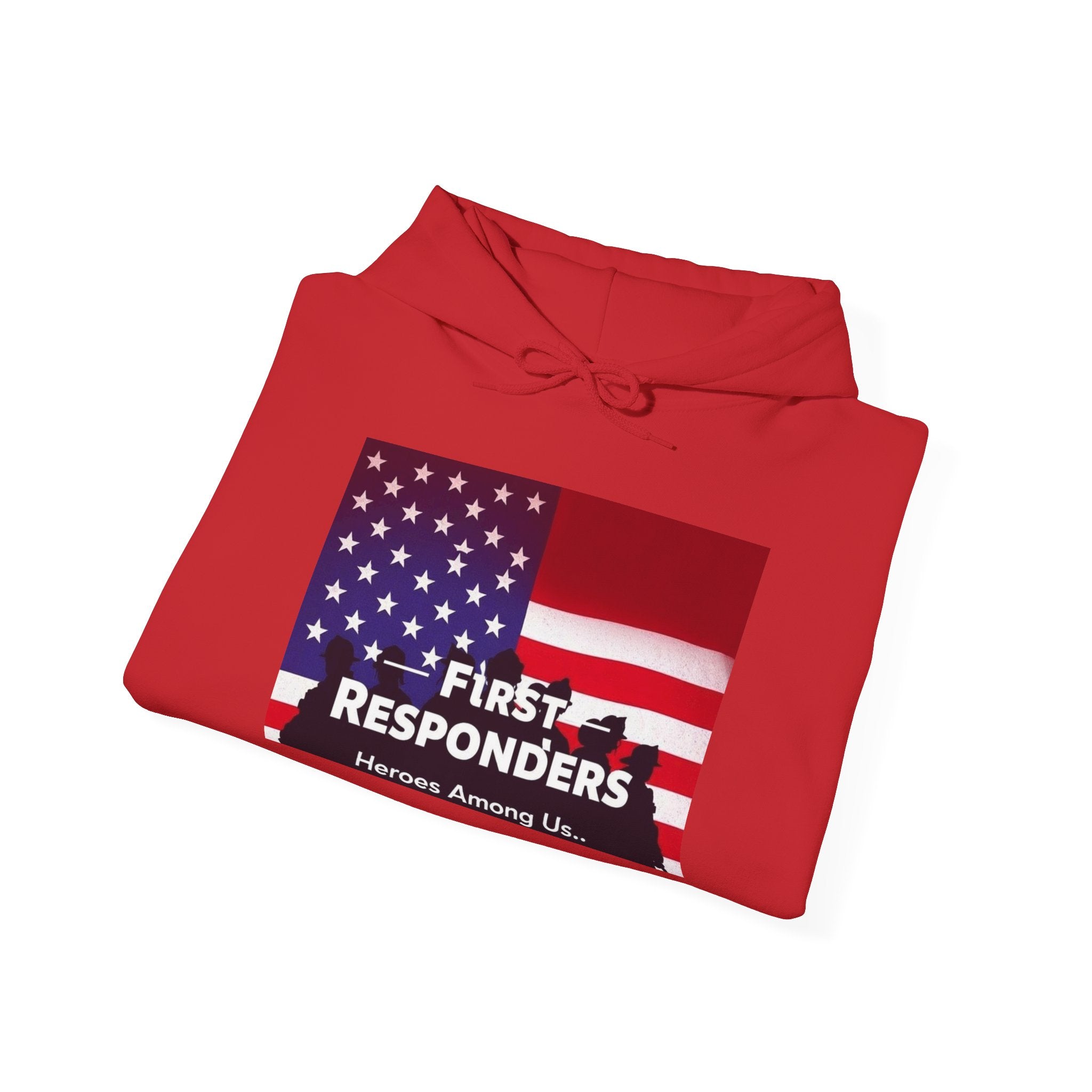 First Responders Unisex Hoodie - Honor, Support & Unite