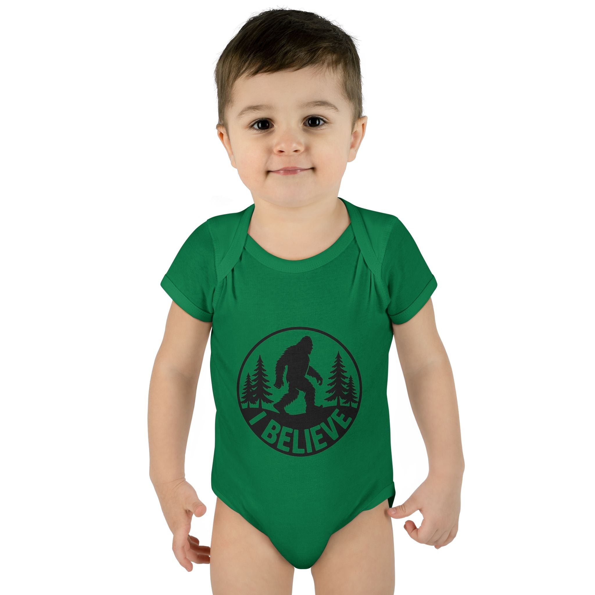 I Believe in Bigfoot Infant Bodysuit