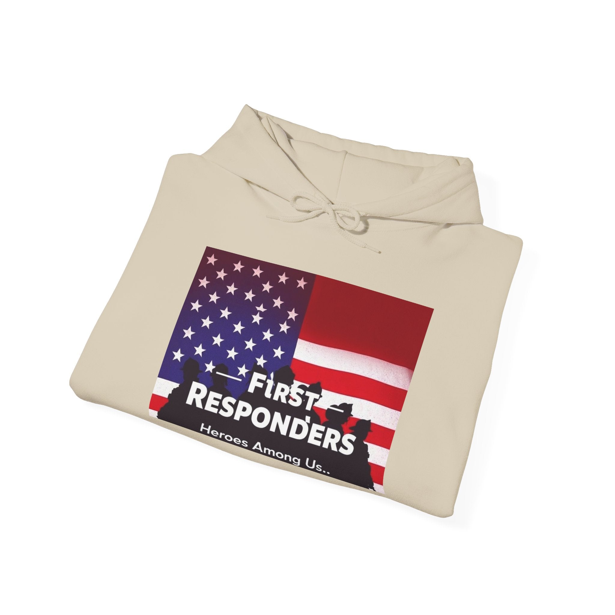 First Responders Unisex Hoodie - Honor, Support & Unite