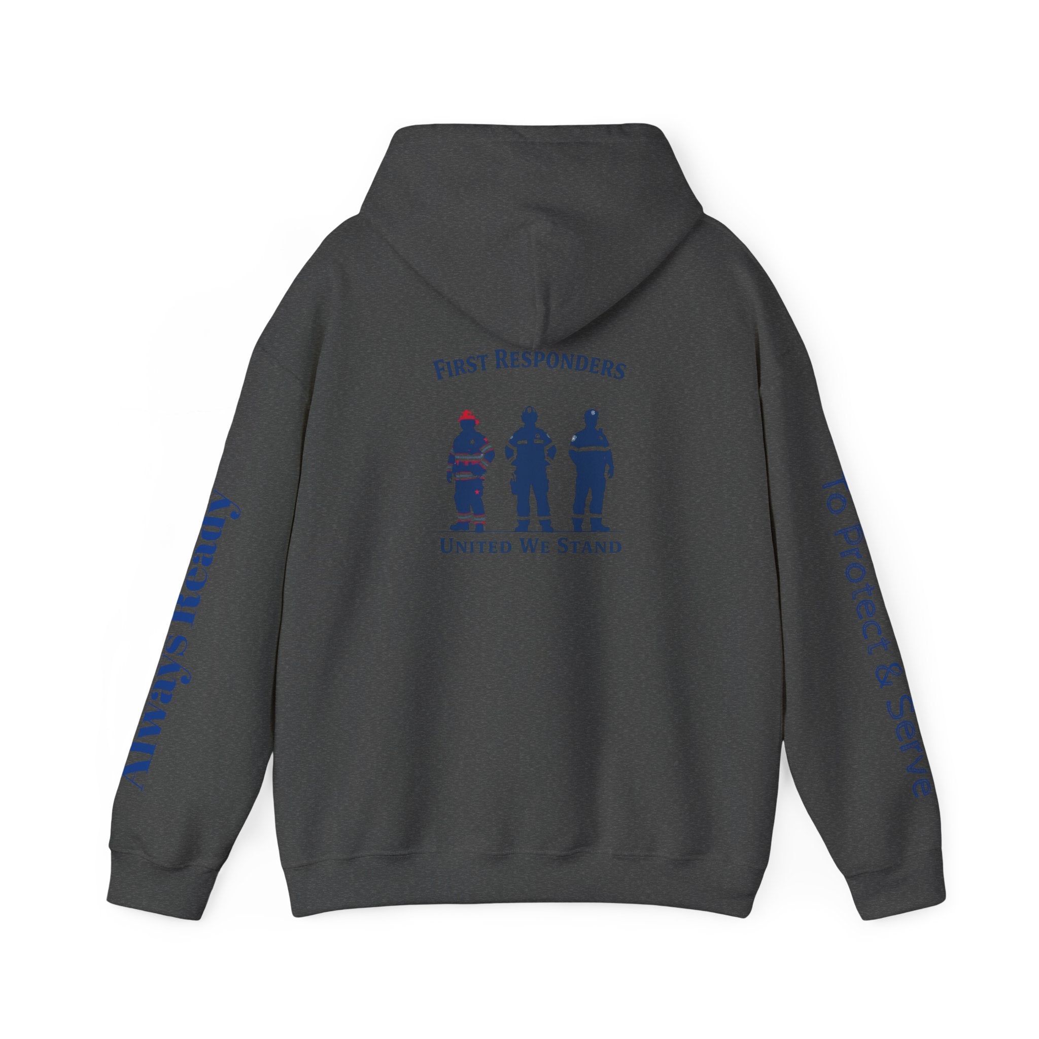 First Responders Unisex Hoodie - Honor, Support & Unite