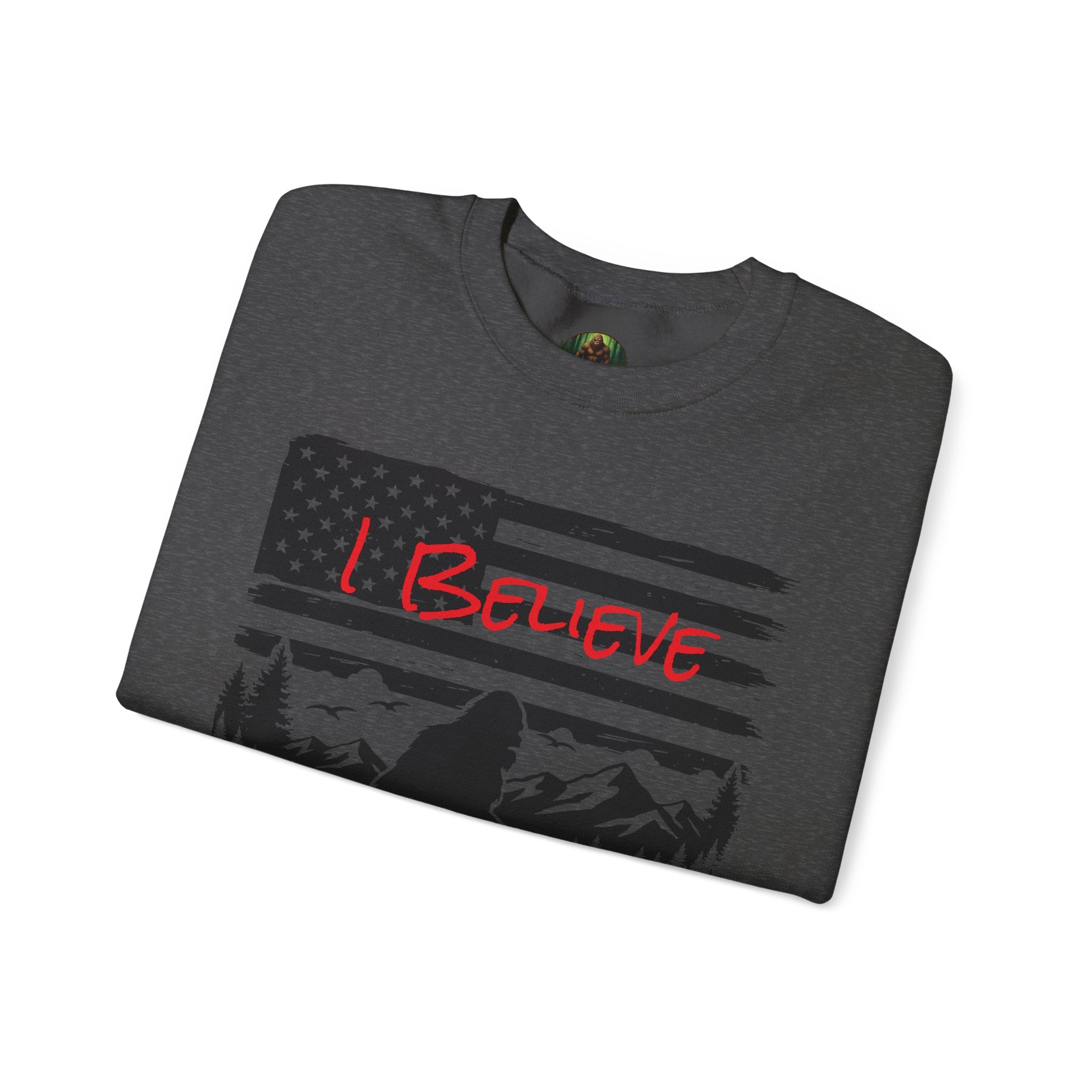 Bigfoot Believer Unisex Crewneck Sweatshirt