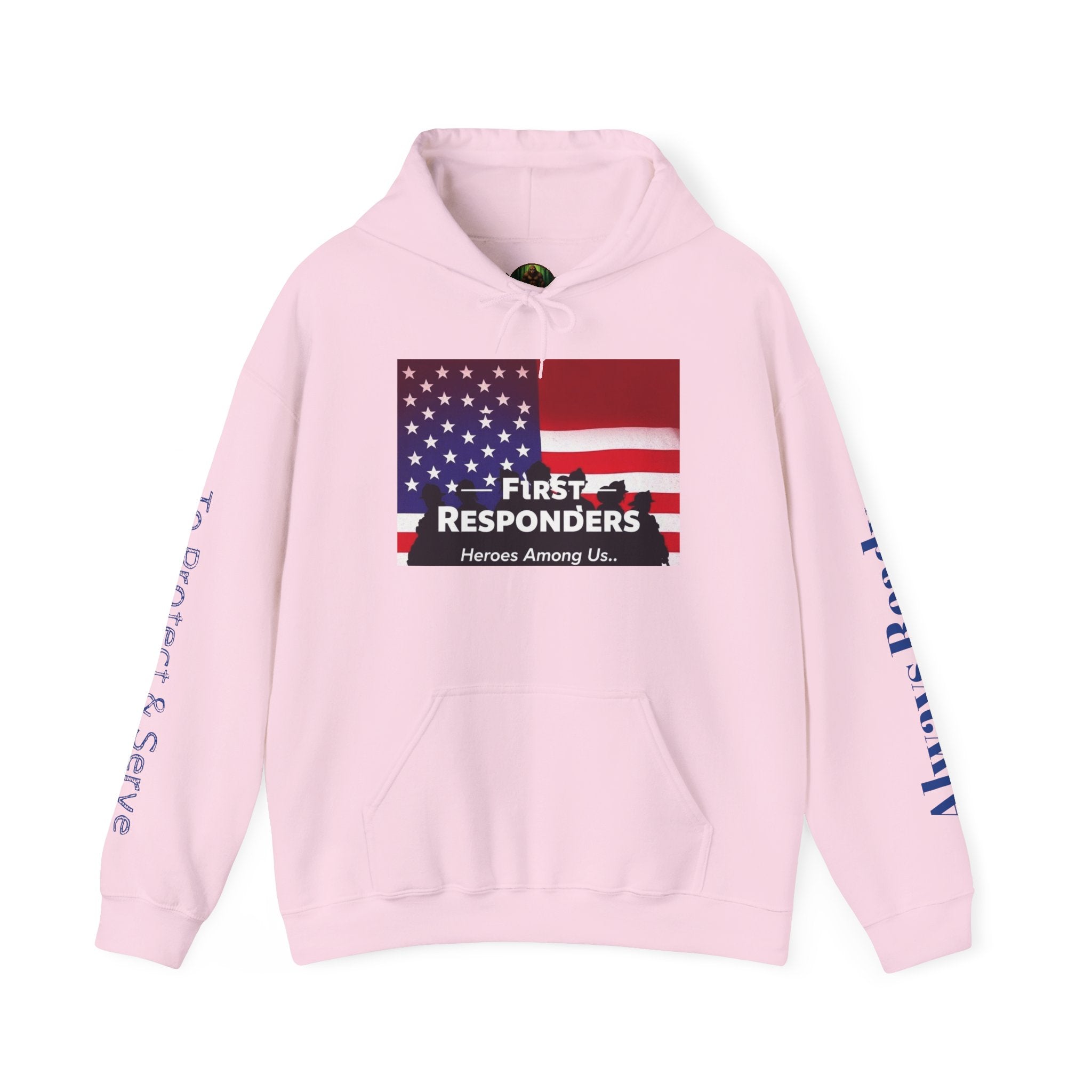 First Responders Unisex Hoodie - Honor, Support & Unite