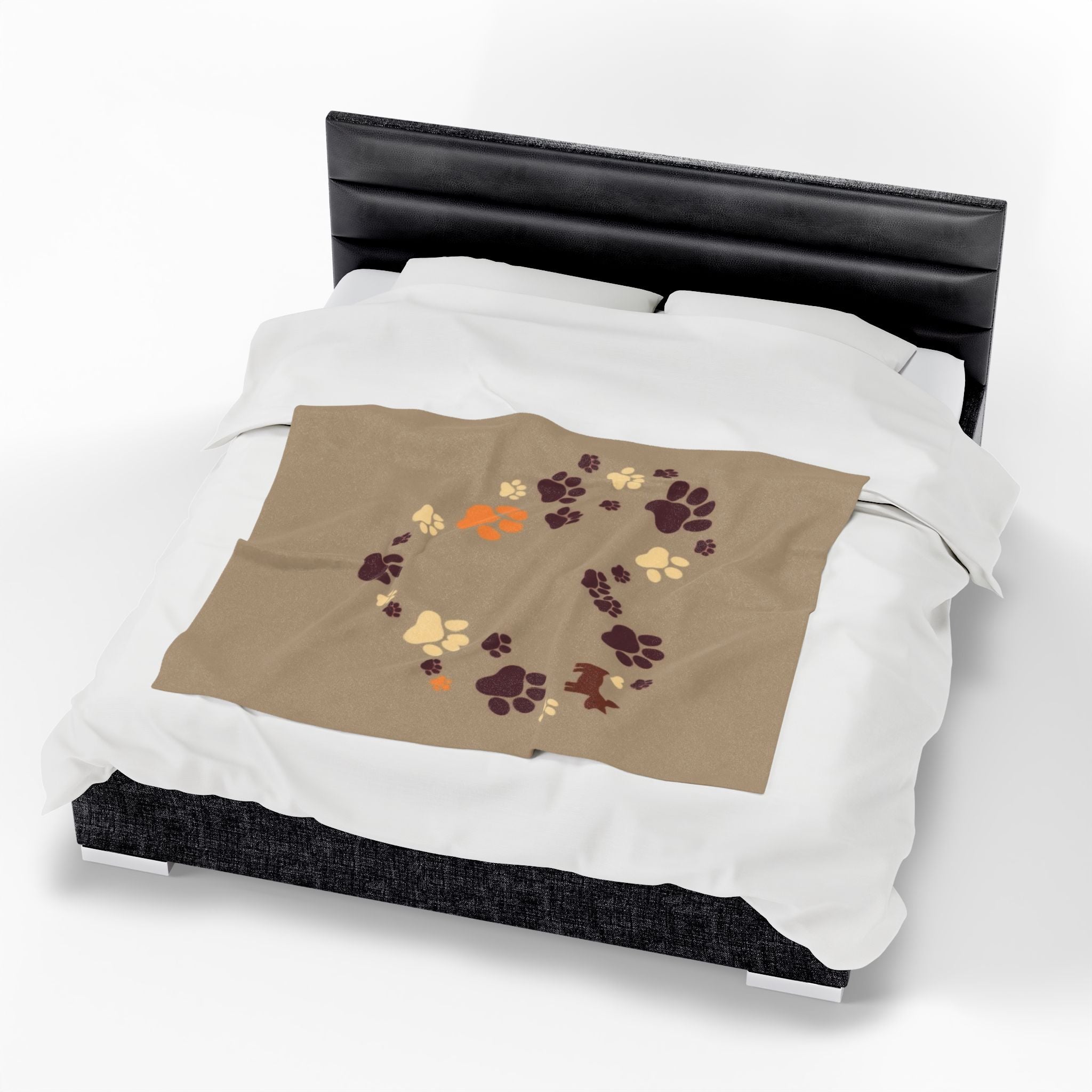 Cozy Pet Love Velveteen Plush Blanket