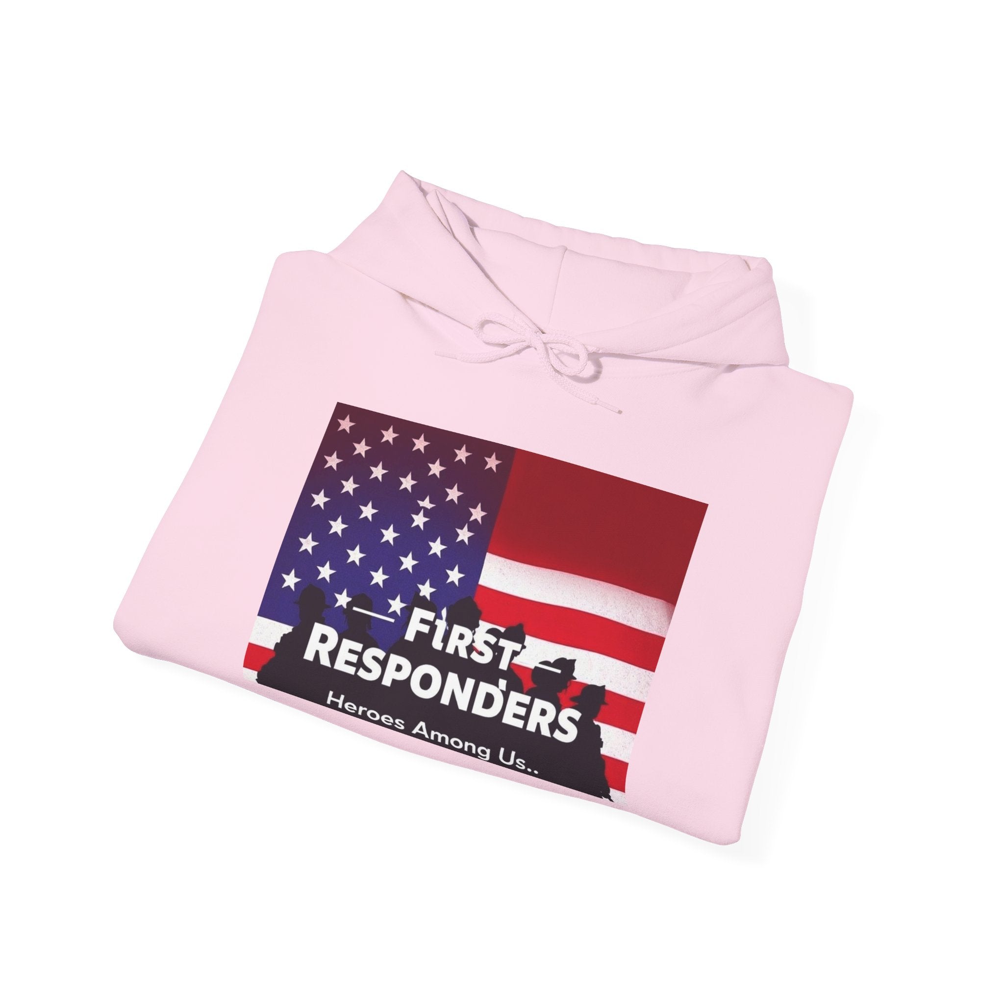 First Responders Unisex Hoodie - Honor, Support & Unite