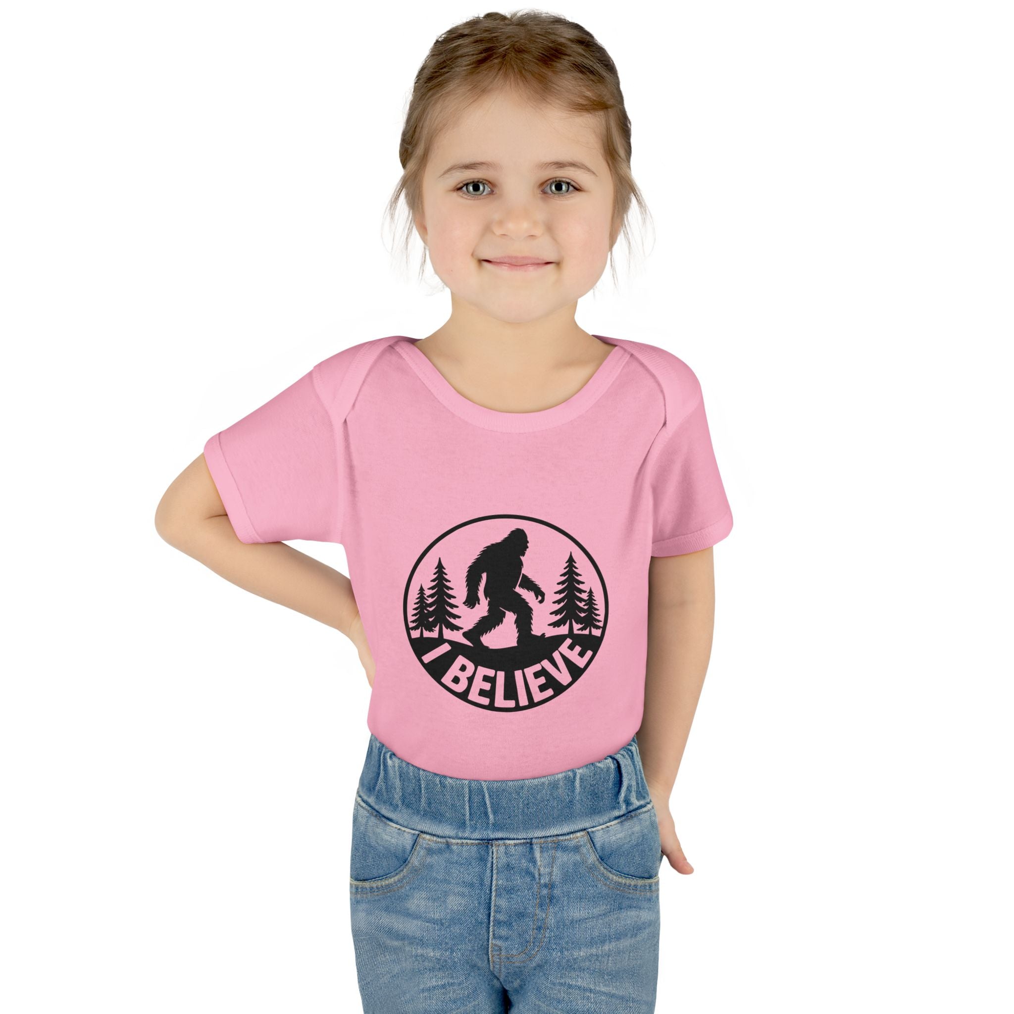 I Believe in Bigfoot Infant Bodysuit