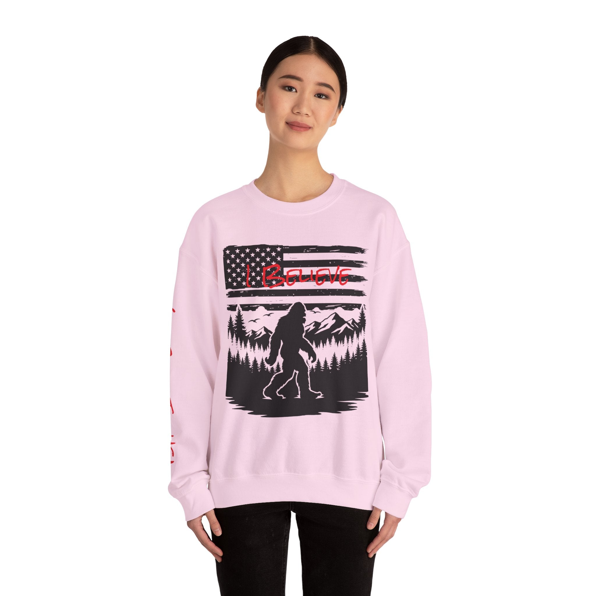 Bigfoot Believer Unisex Crewneck Sweatshirt