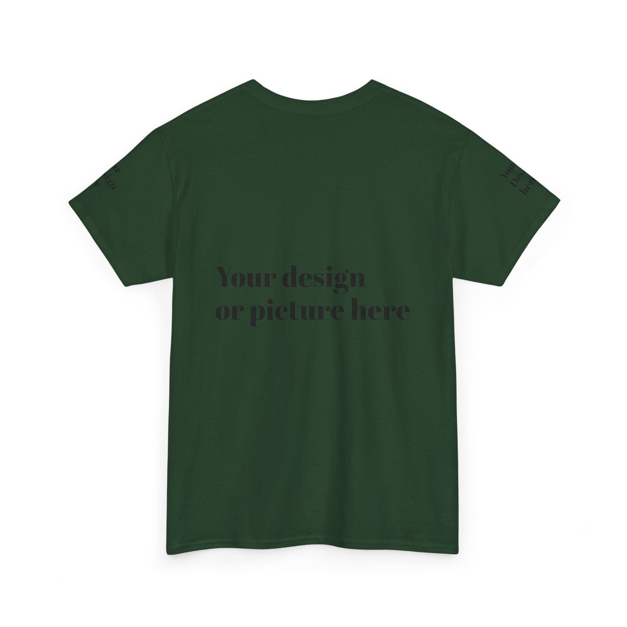 Customizable Unisex Heavy Cotton Tee – Ideal for Events, Gifts, and Everyday Wear