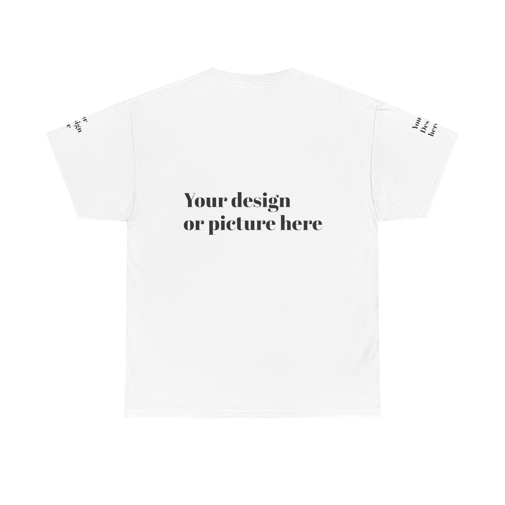 Customizable Unisex Heavy Cotton Tee – Ideal for Events, Gifts, and Everyday Wear