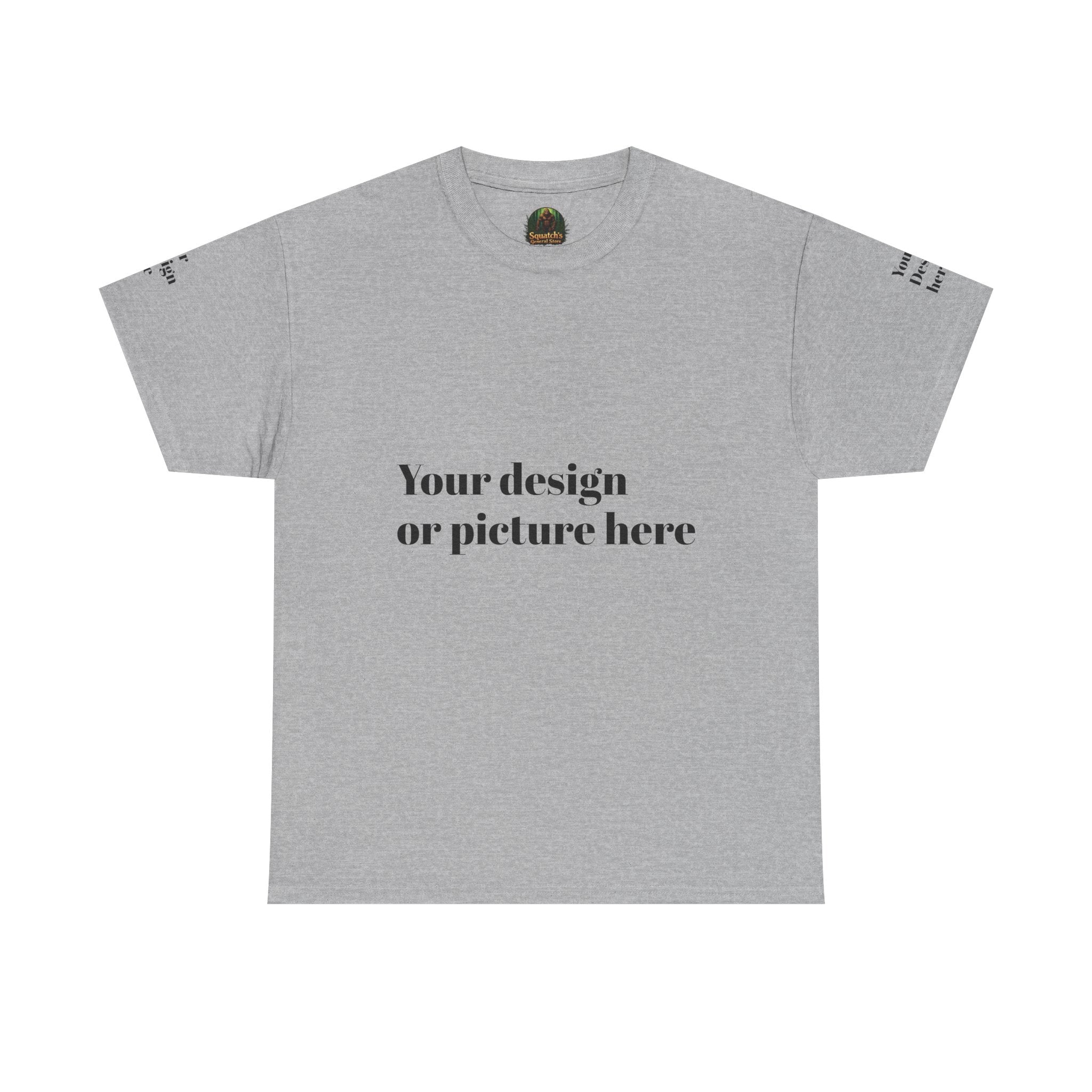 Customizable Unisex Heavy Cotton Tee – Ideal for Events, Gifts, and Everyday Wear