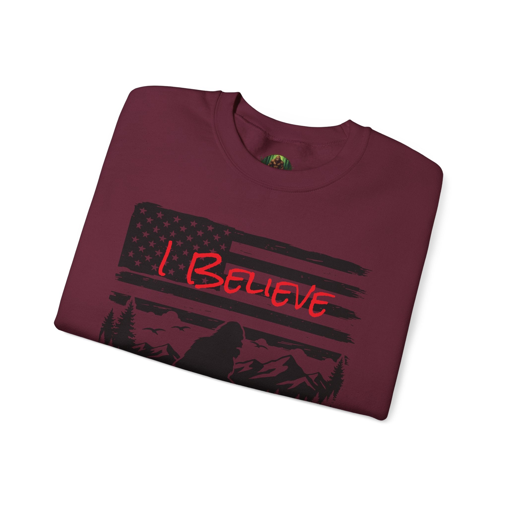 Bigfoot Believer Unisex Crewneck Sweatshirt