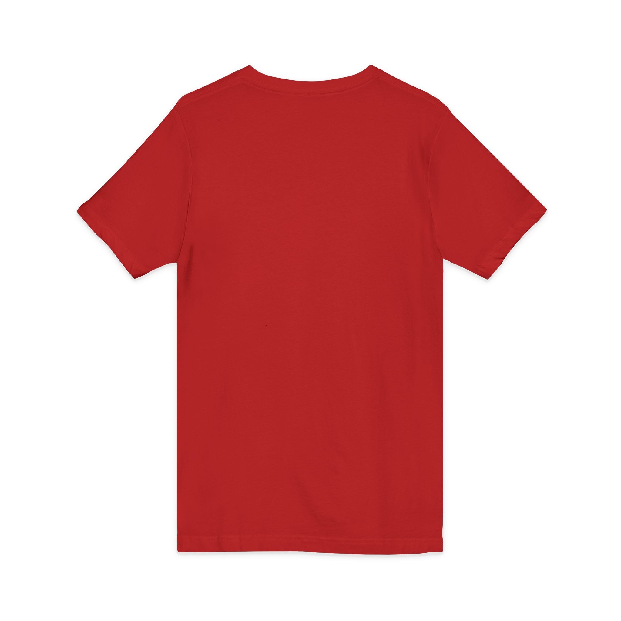 Cat Lover's V-Neck Tee with Playful Design