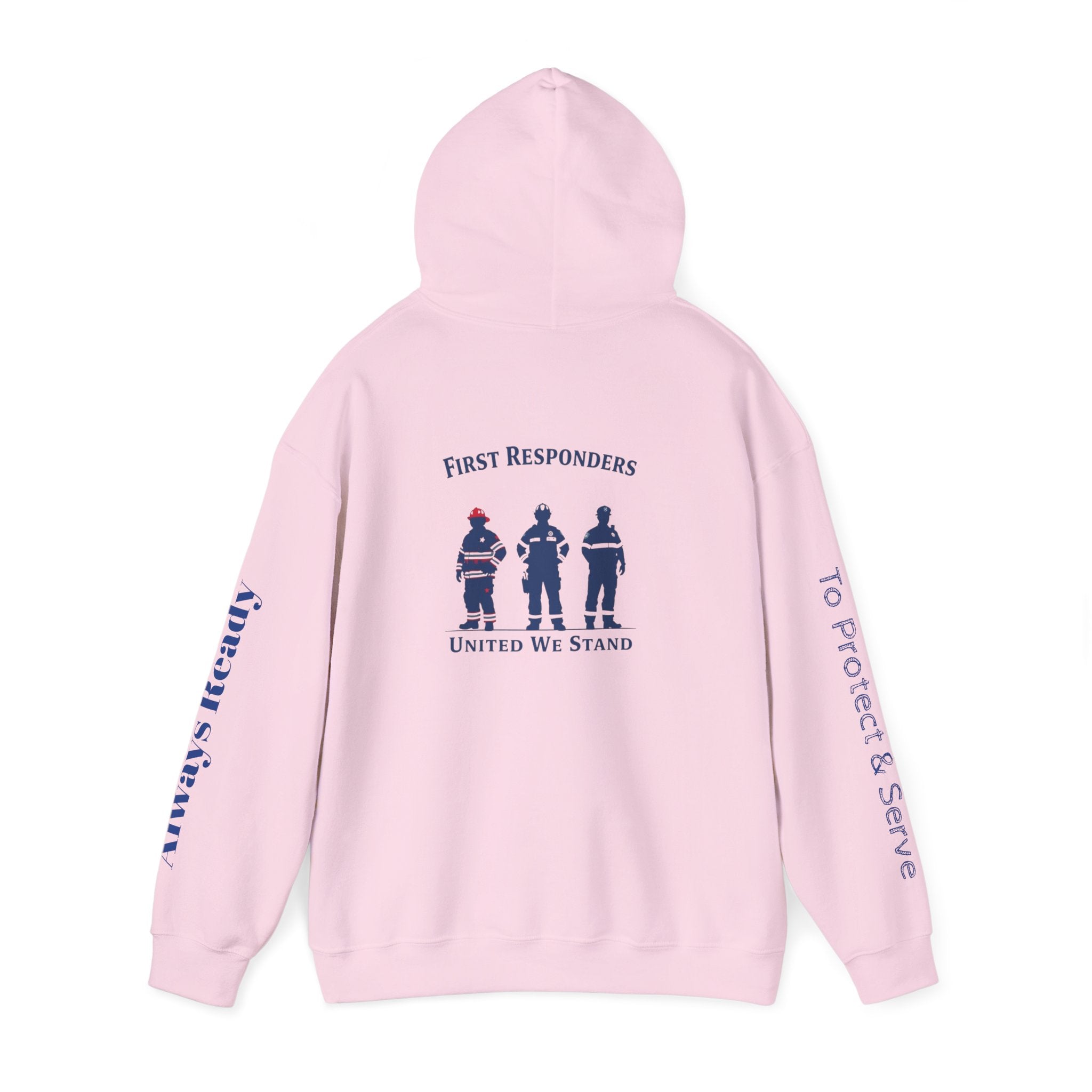 First Responders Unisex Hoodie - Honor, Support & Unite