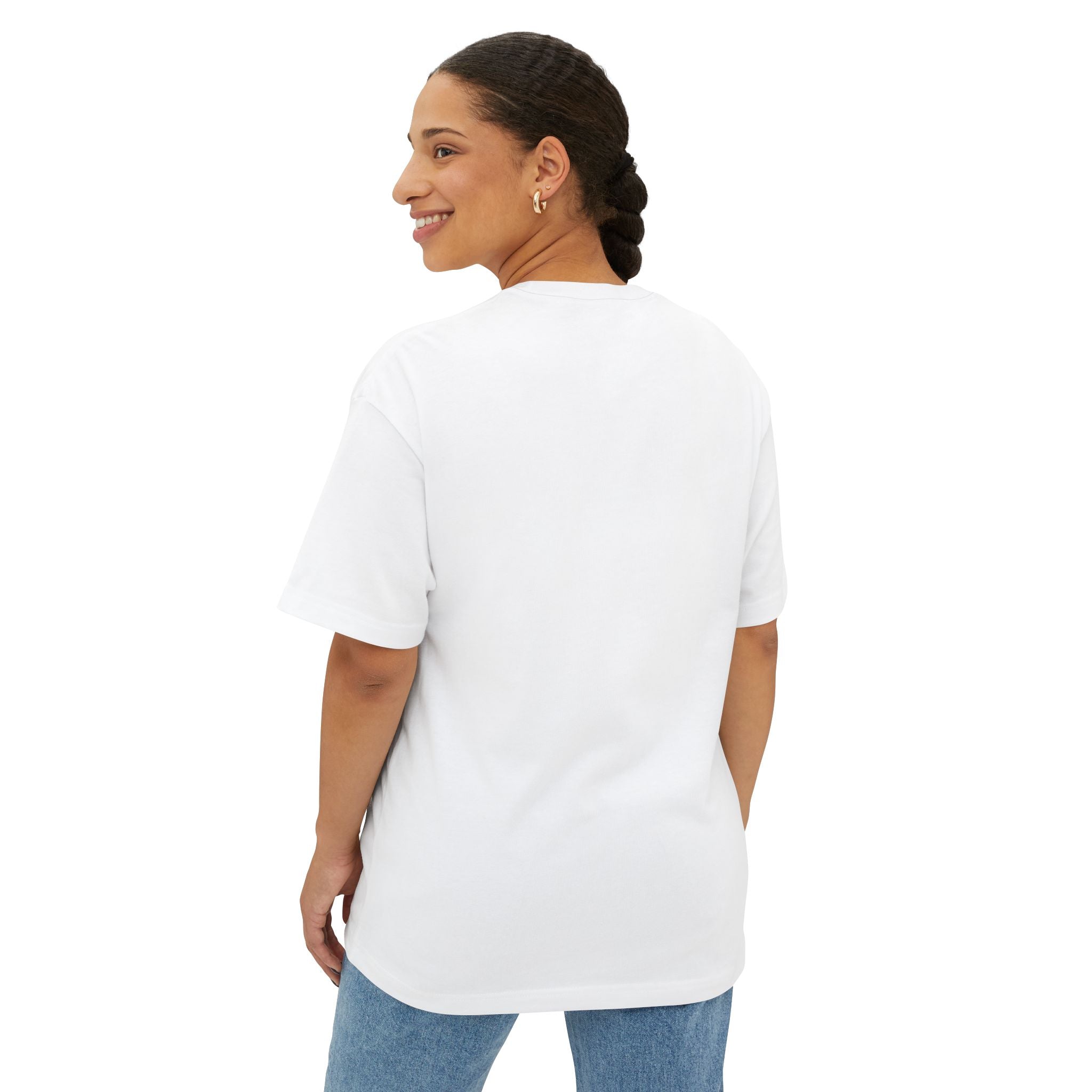 Retro Bigfoot Woods Mode Unisex Oversized Tee