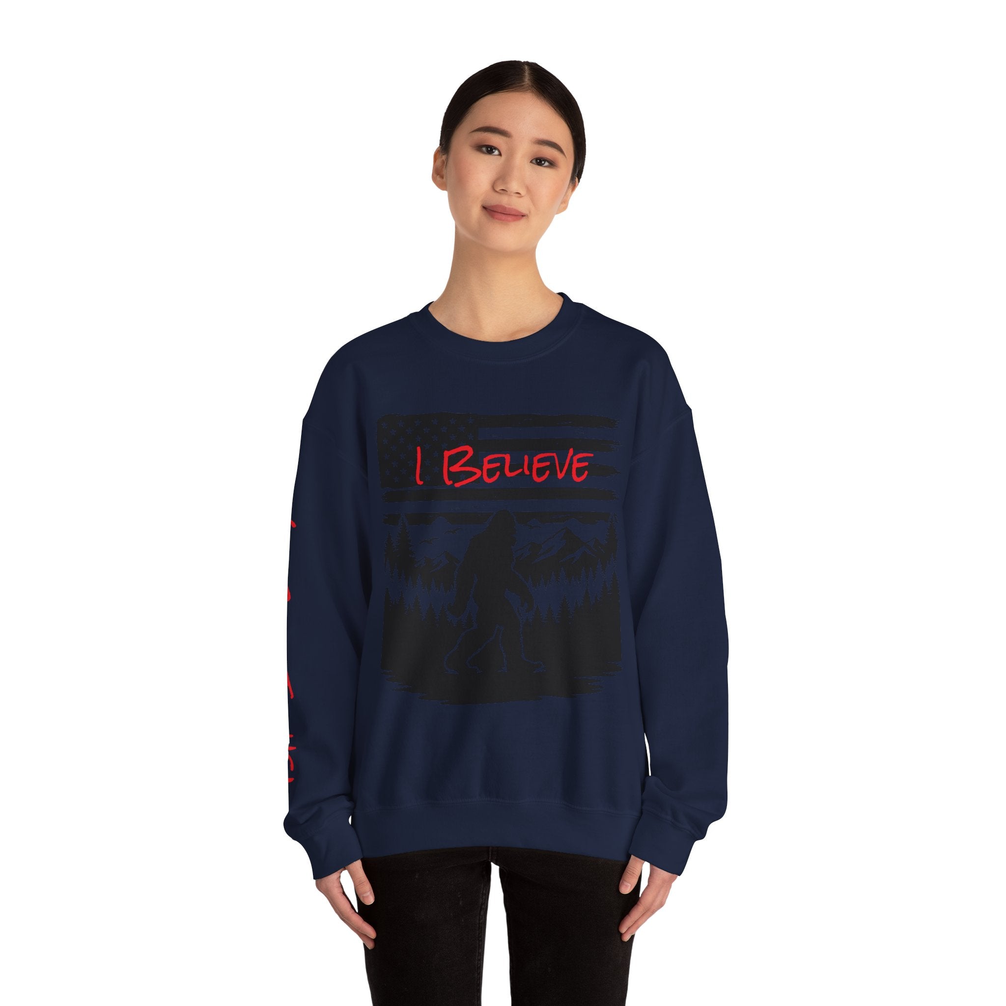 Bigfoot Believer Unisex Crewneck Sweatshirt
