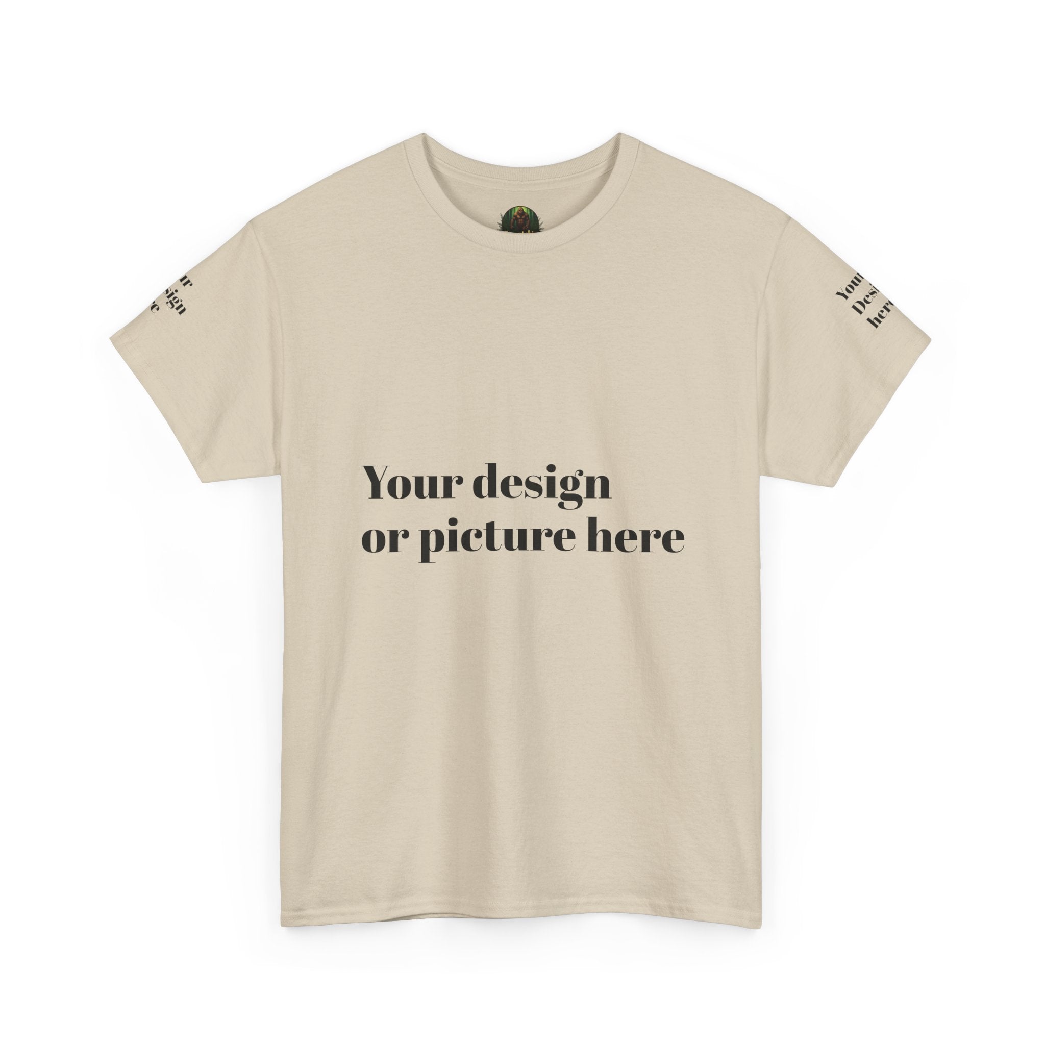 Customizable Unisex Heavy Cotton Tee – Ideal for Events, Gifts, and Everyday Wear