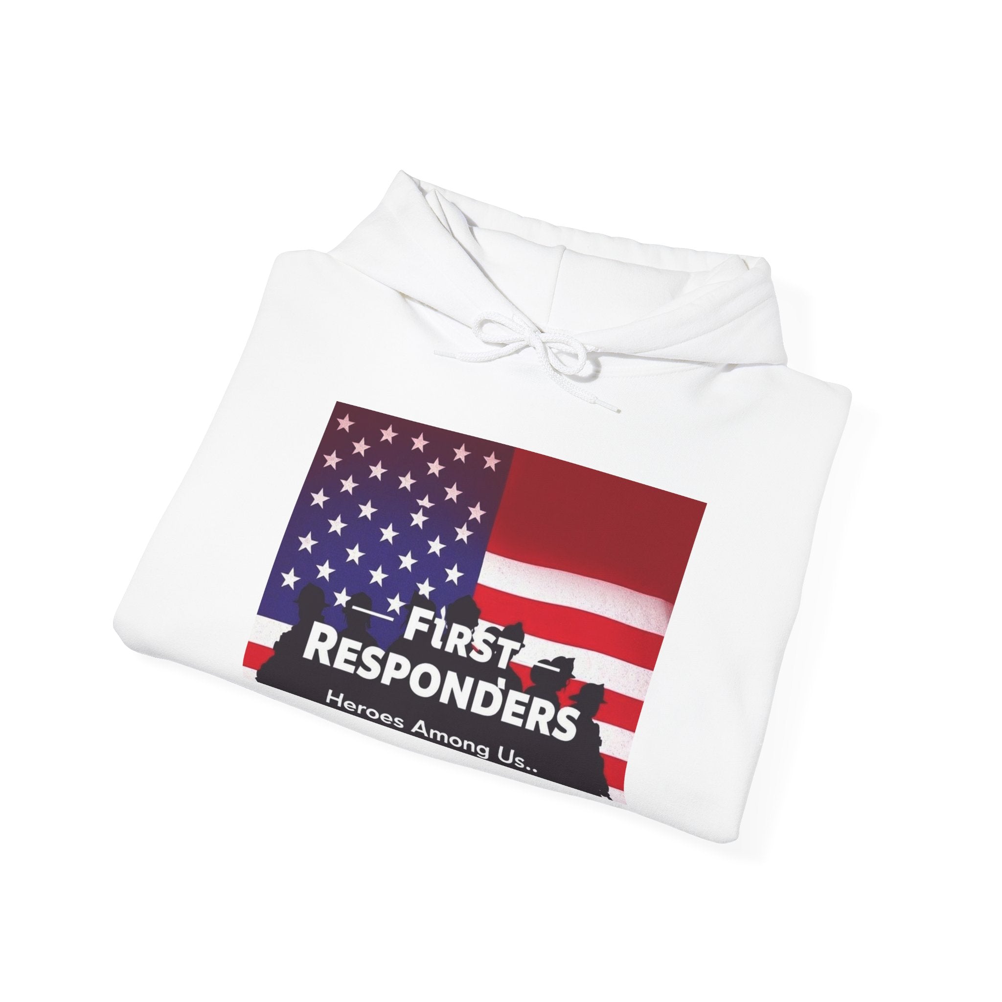 First Responders Unisex Hoodie - Honor, Support & Unite