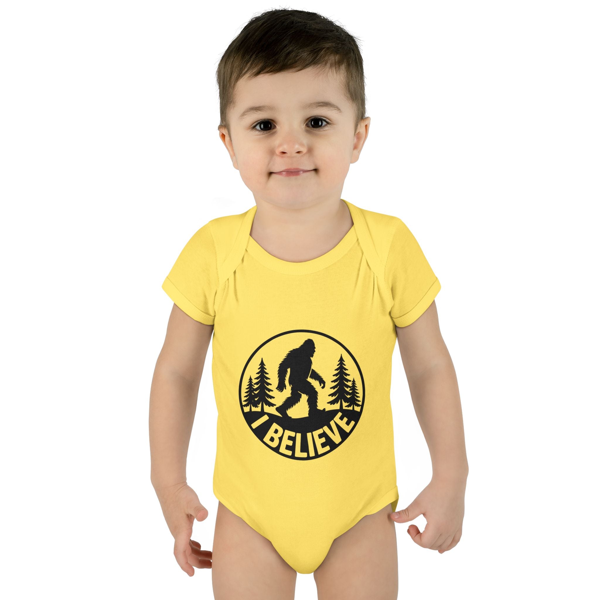 I Believe in Bigfoot Infant Bodysuit