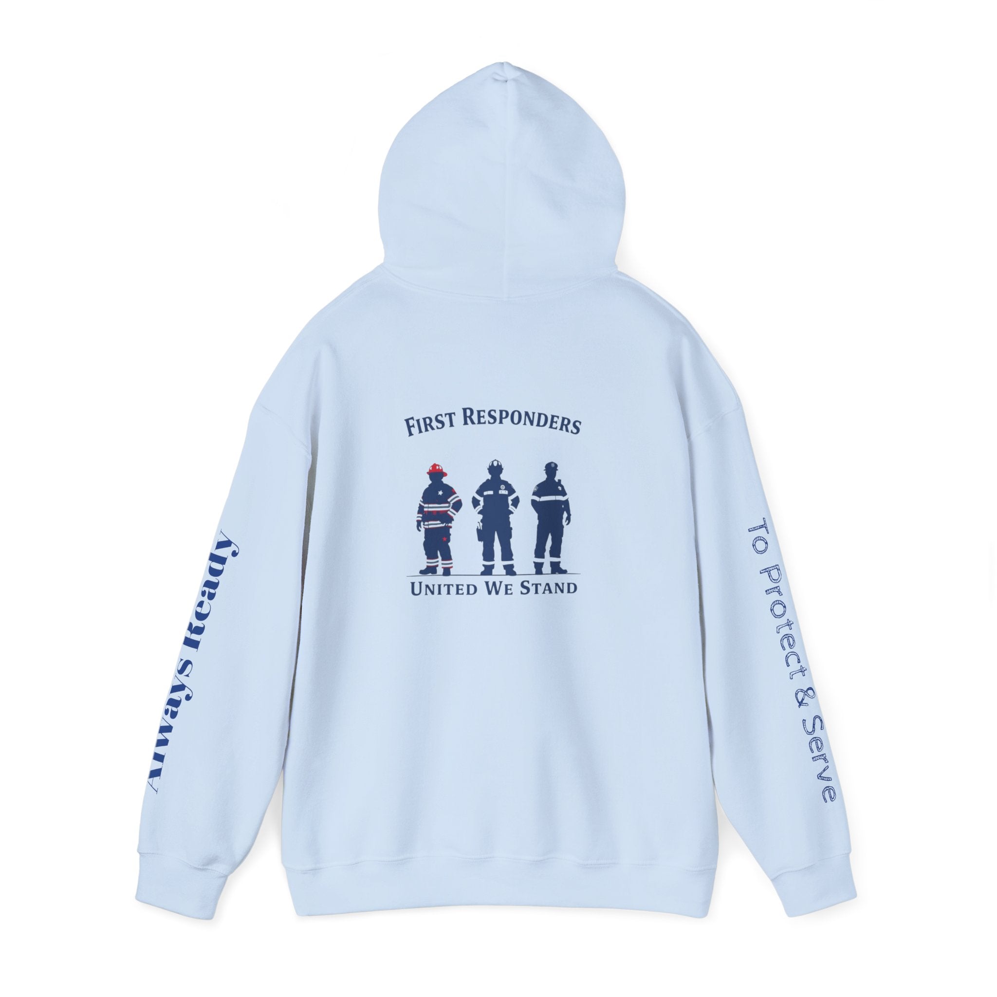 First Responders Unisex Hoodie - Honor, Support & Unite