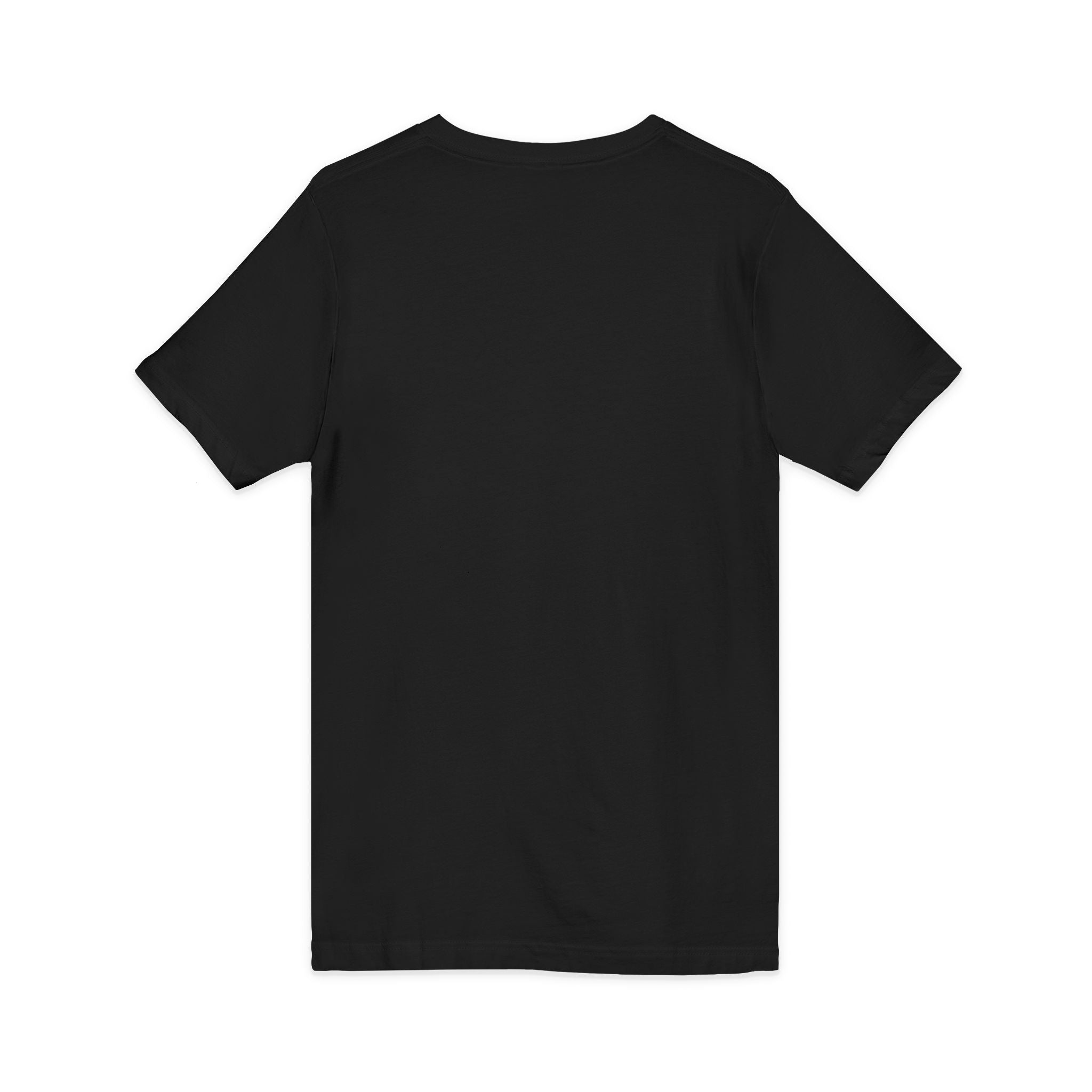 Cat Lover's V-Neck Tee with Playful Design