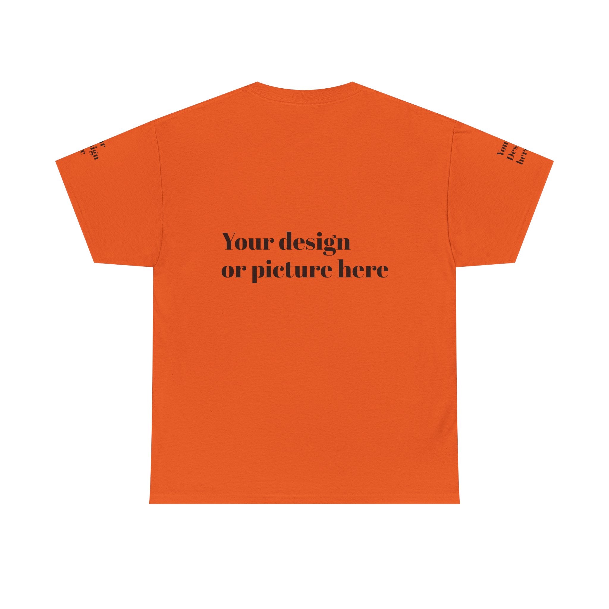 Customizable Unisex Heavy Cotton Tee – Ideal for Events, Gifts, and Everyday Wear