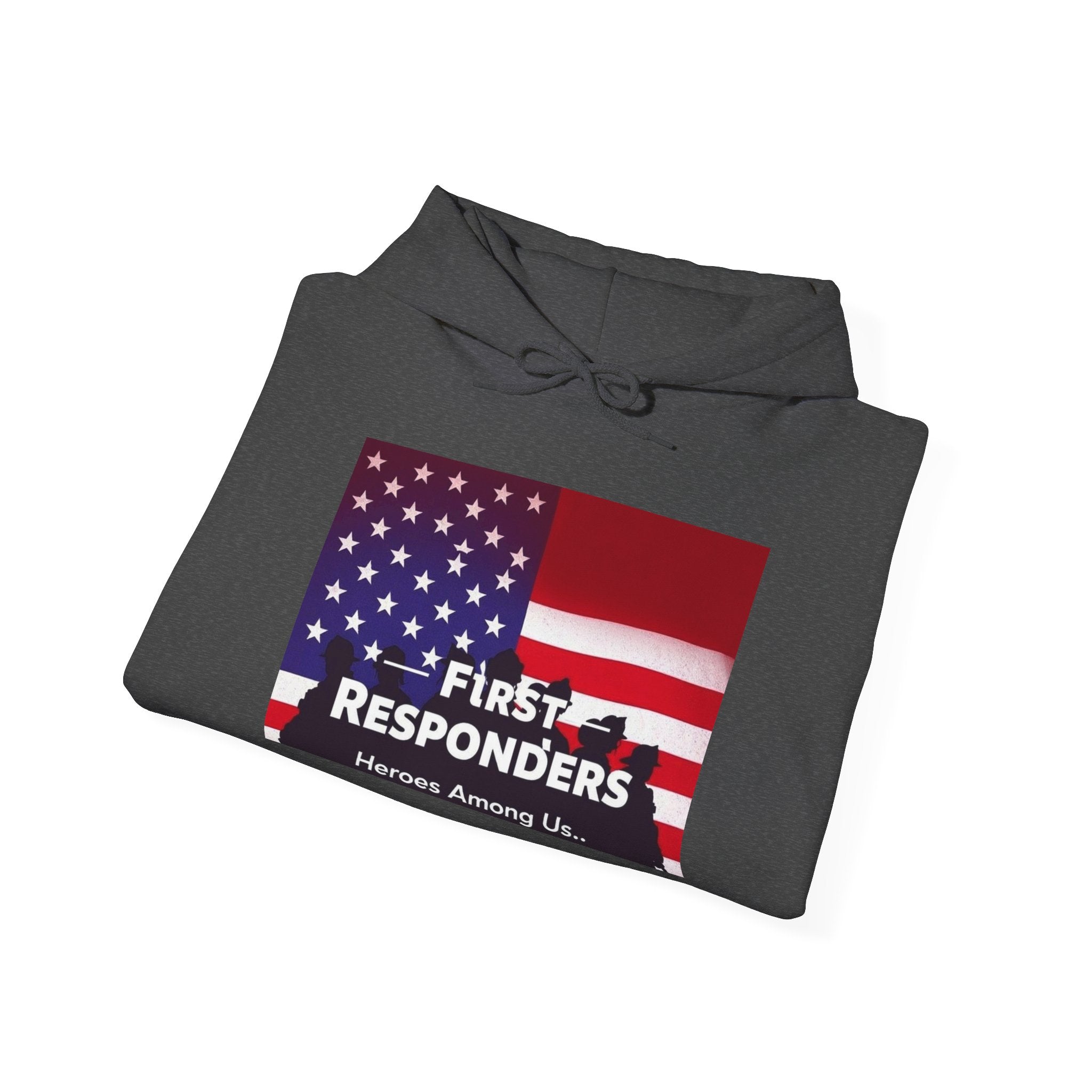 First Responders Unisex Hoodie - Honor, Support & Unite