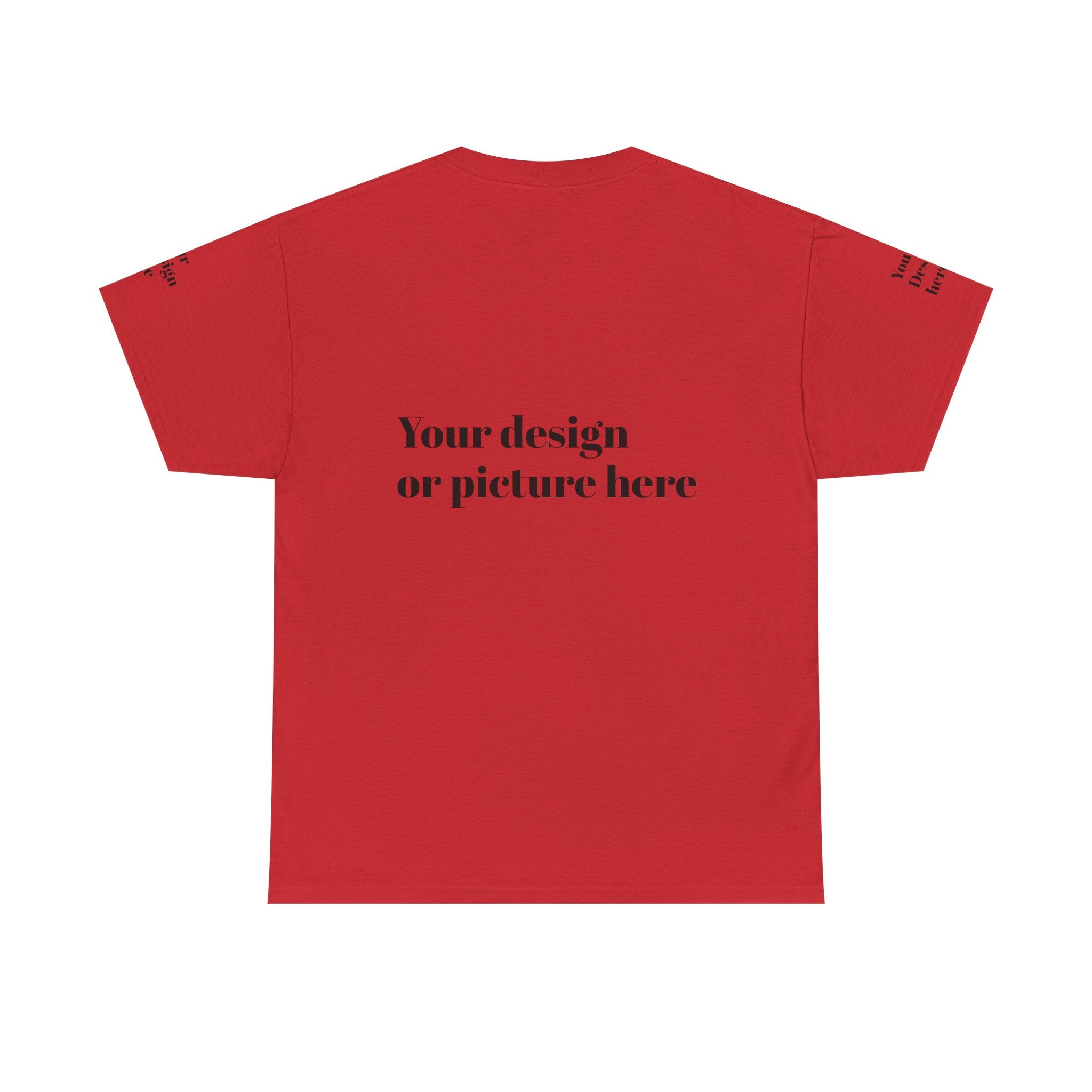 Customizable Unisex Heavy Cotton Tee – Ideal for Events, Gifts, and Everyday Wear