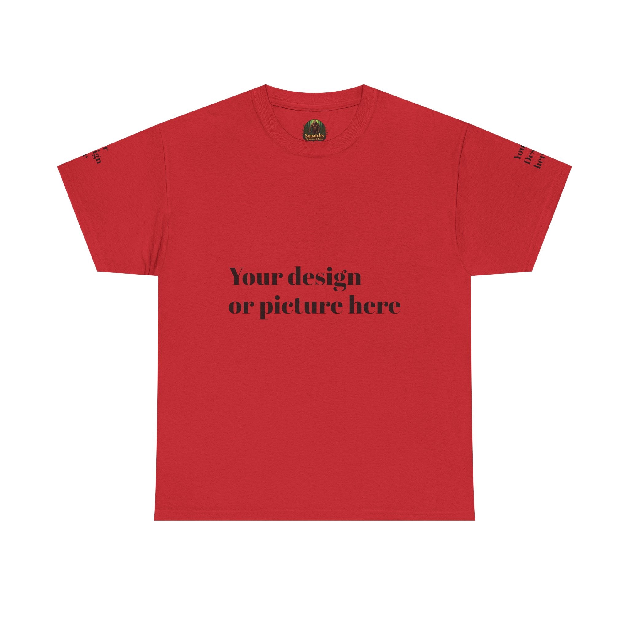 Customizable Unisex Heavy Cotton Tee – Ideal for Events, Gifts, and Everyday Wear