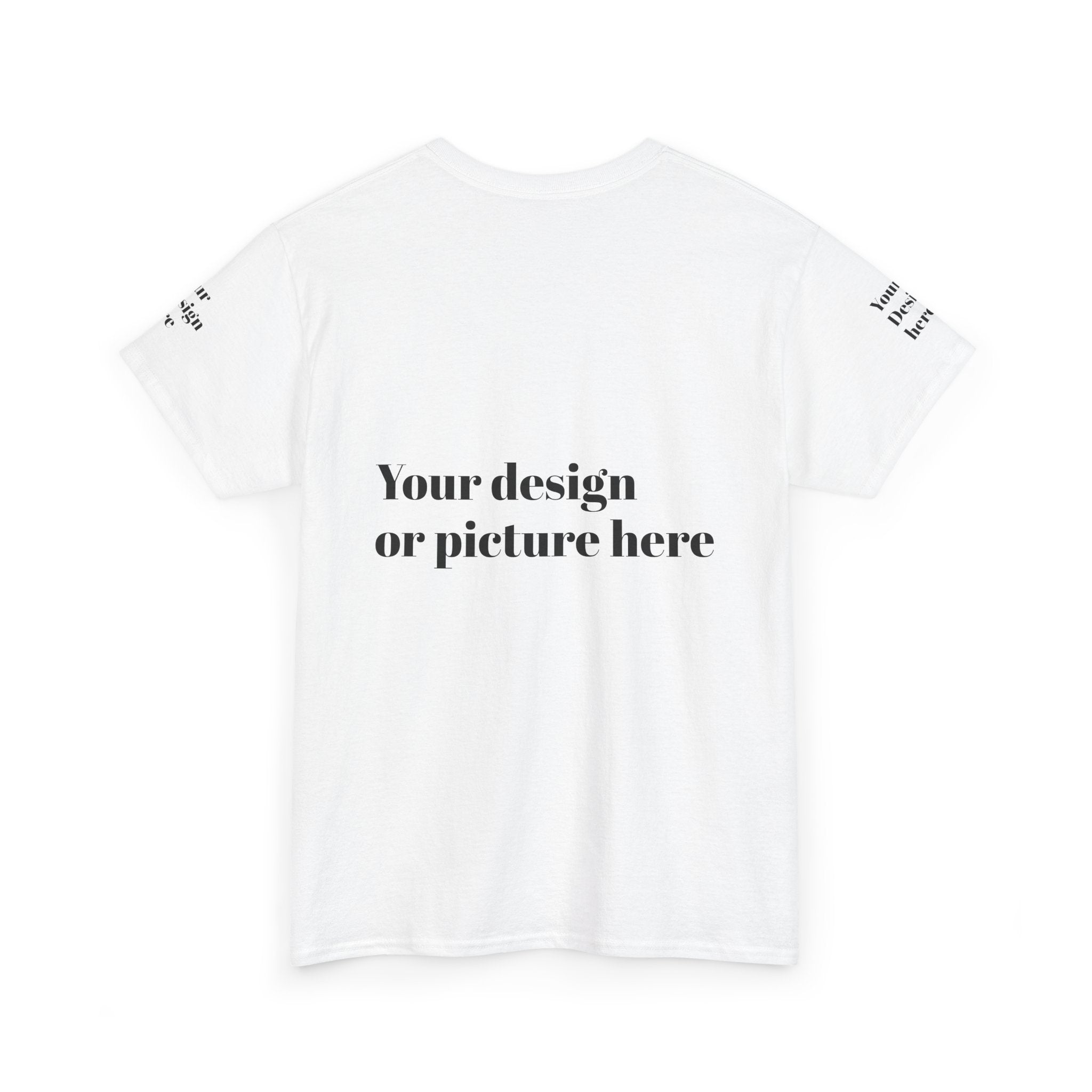 Customizable Unisex Heavy Cotton Tee – Ideal for Events, Gifts, and Everyday Wear