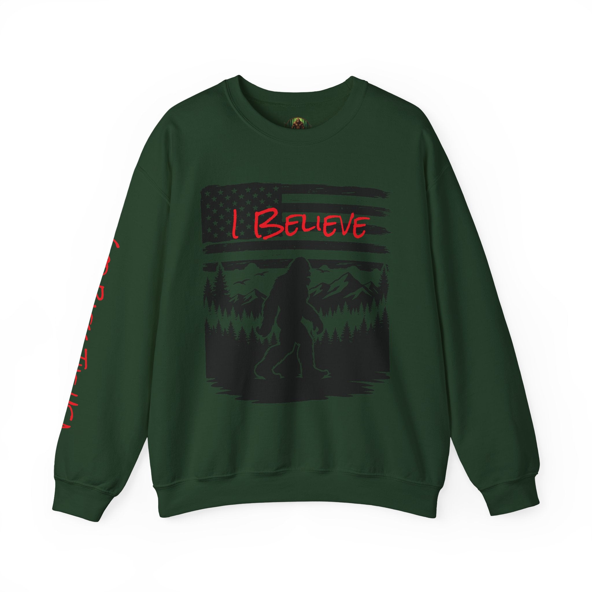 Bigfoot Believer Unisex Crewneck Sweatshirt