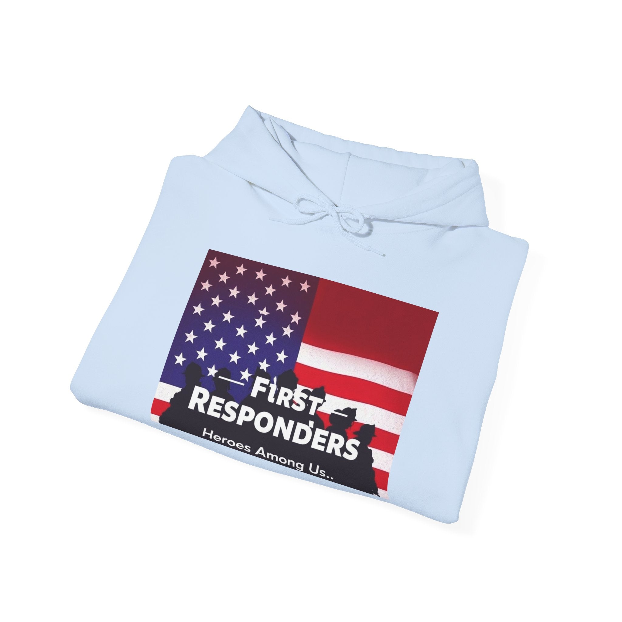 First Responders Unisex Hoodie - Honor, Support & Unite