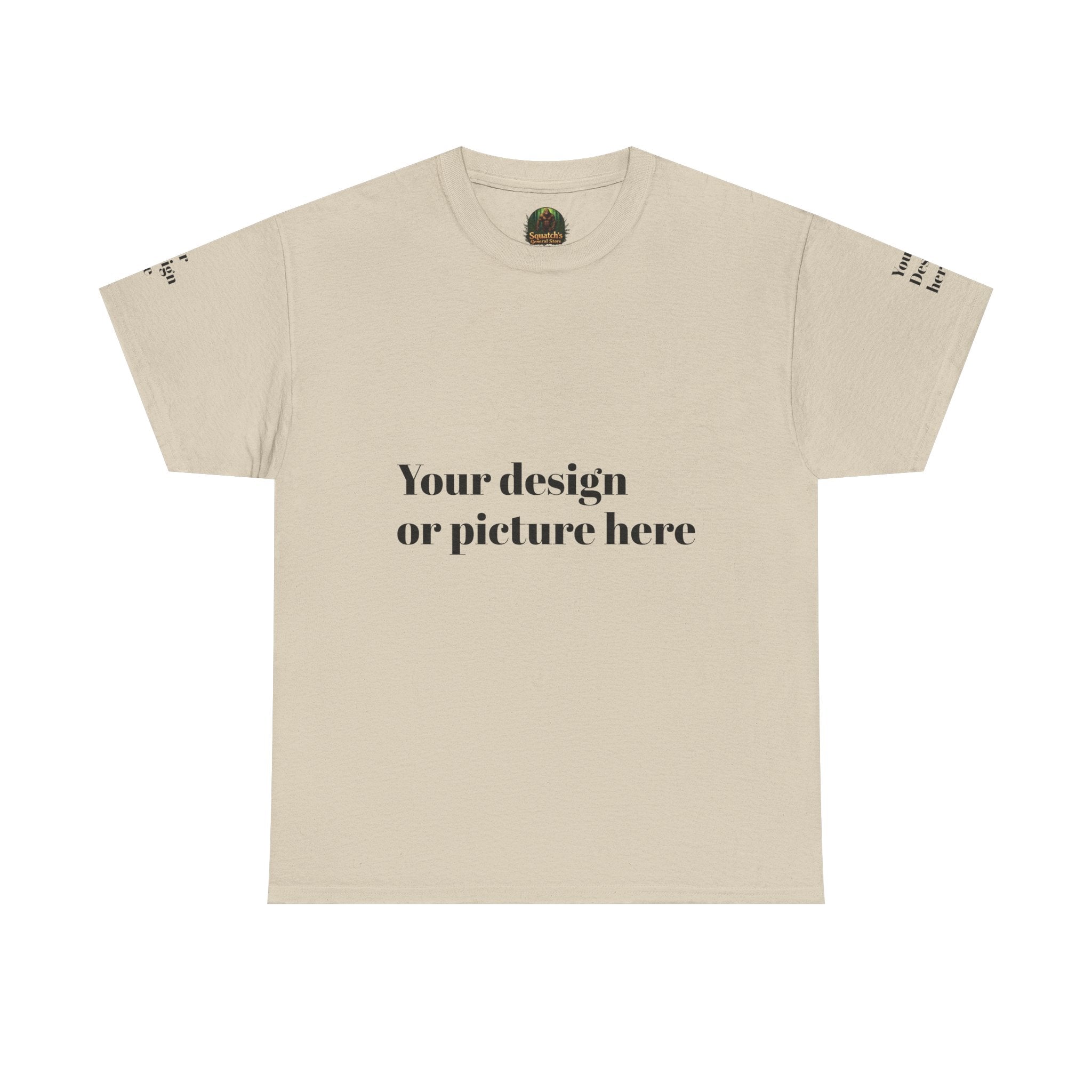 Customizable Unisex Heavy Cotton Tee – Ideal for Events, Gifts, and Everyday Wear