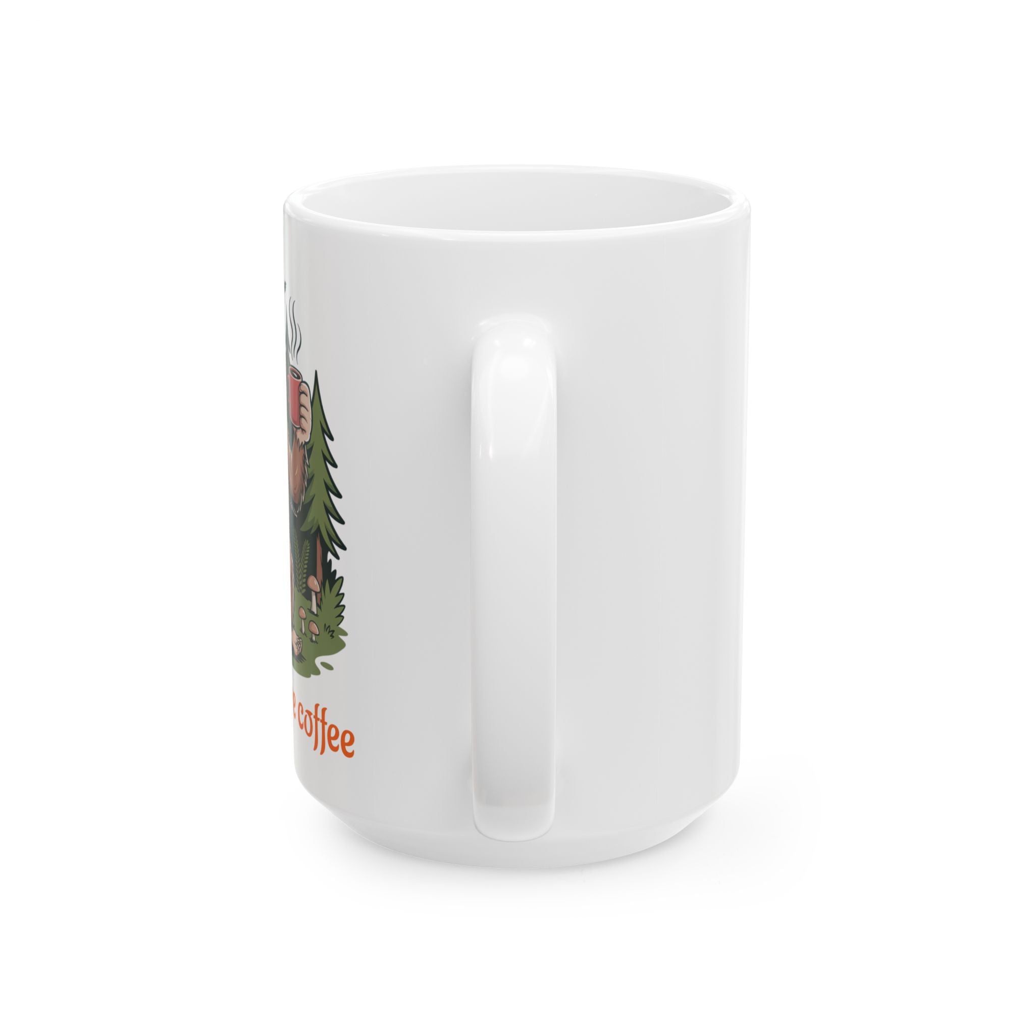 Funny Camping Mug - ‘No Talking Before Coffee’ 11oz & 15oz