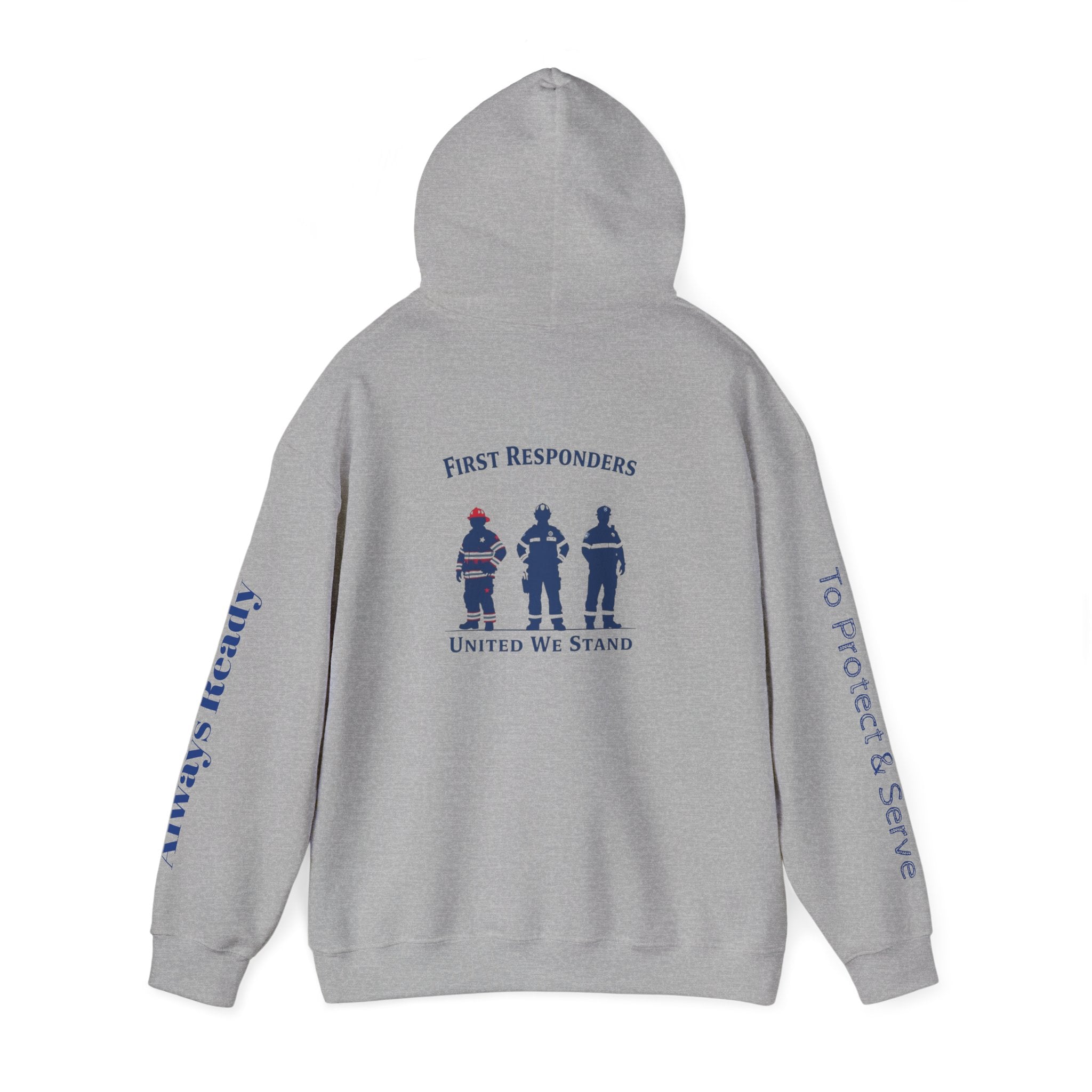 First Responders Unisex Hoodie - Honor, Support & Unite
