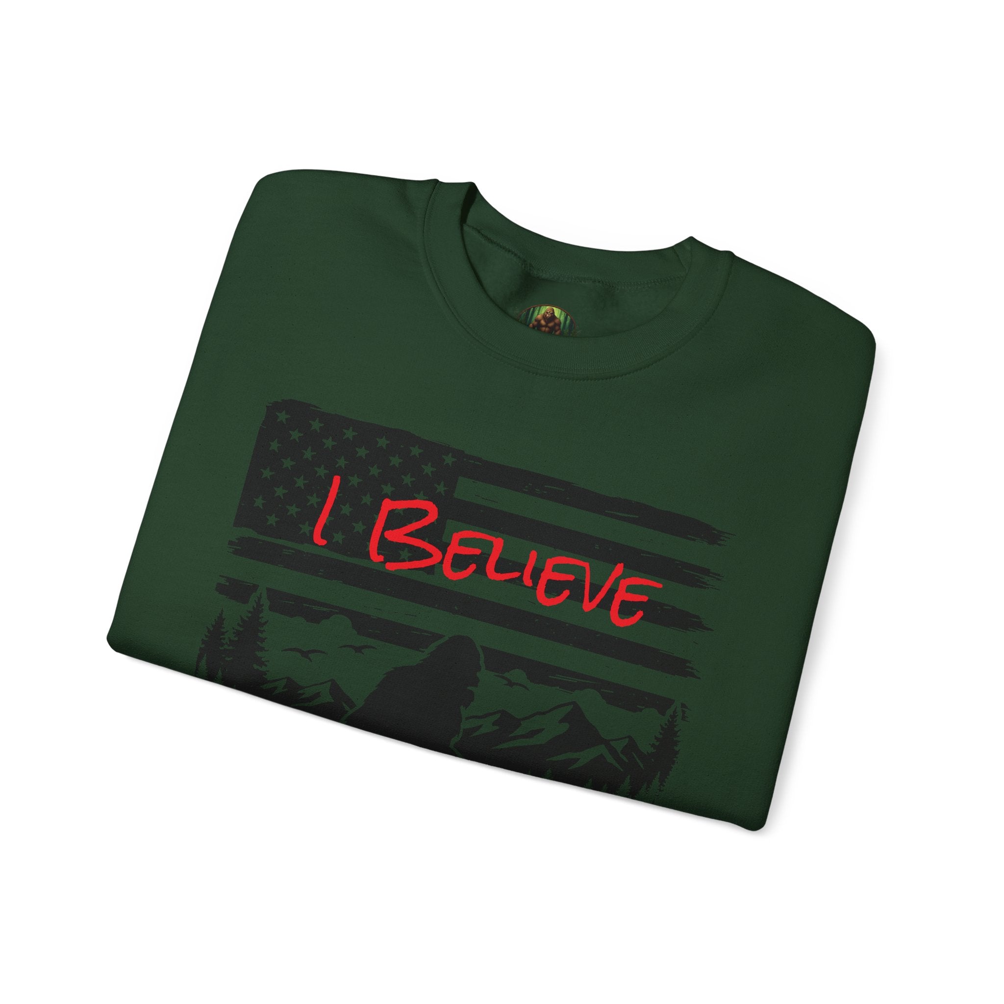 Bigfoot Believer Unisex Crewneck Sweatshirt