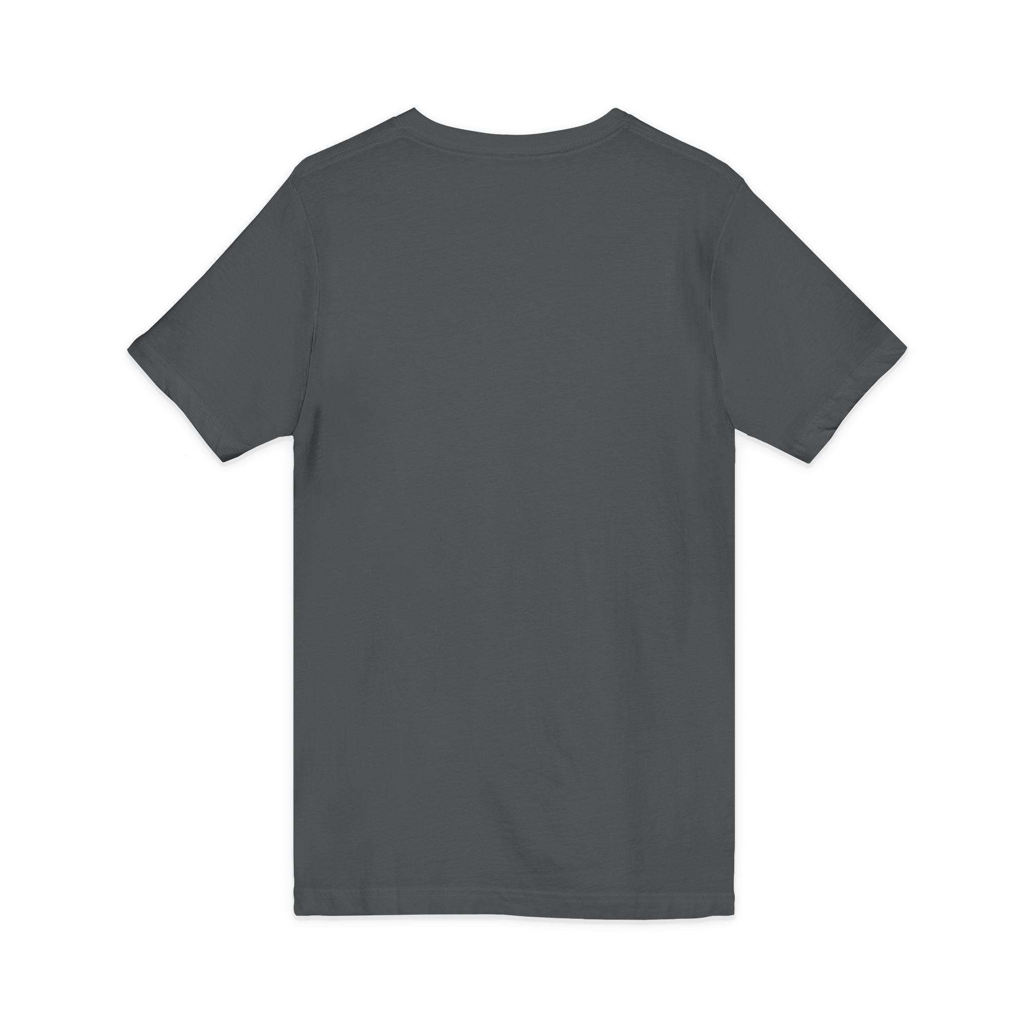 Cat Lover's V-Neck Tee with Playful Design