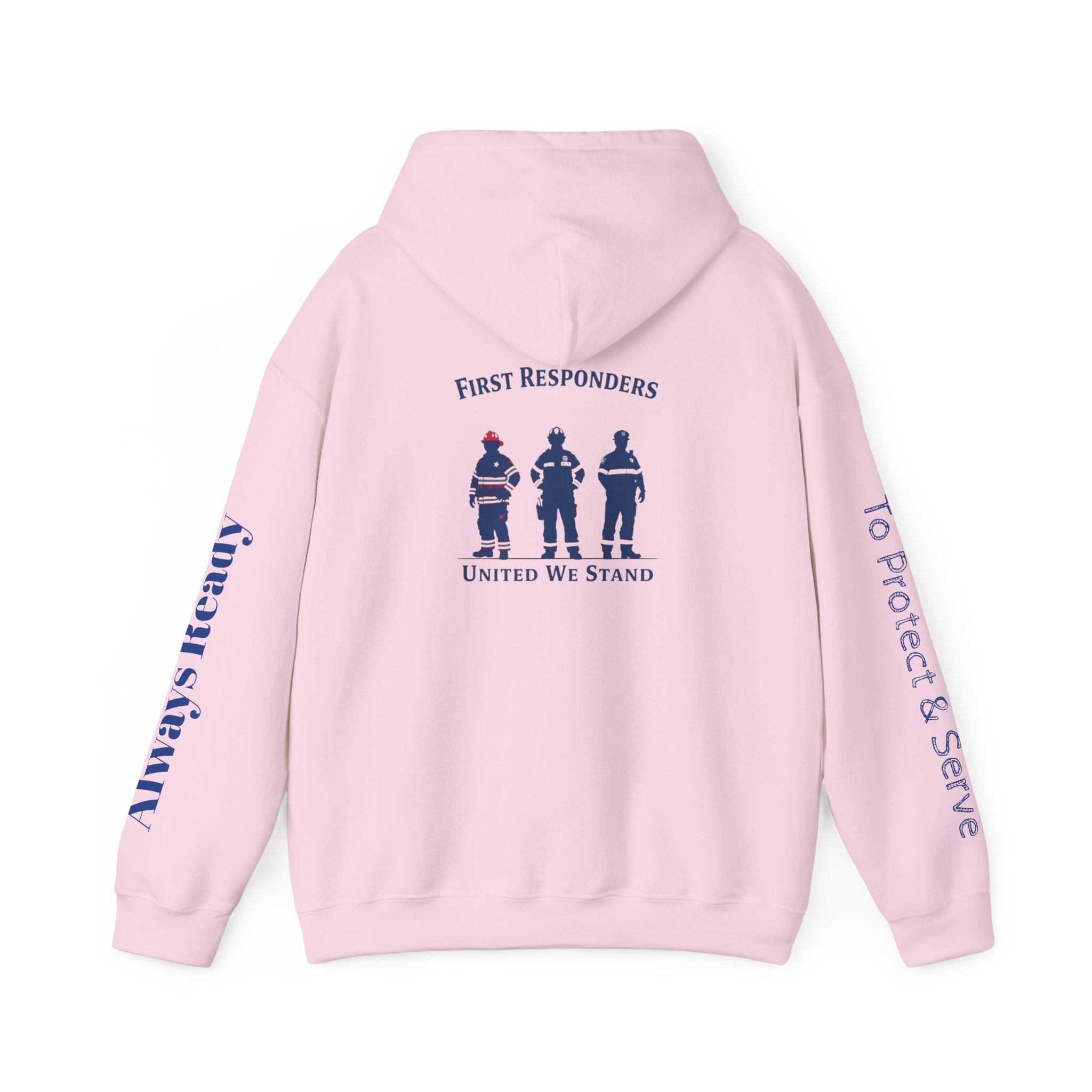 First Responders Unisex Hoodie - Honor, Support & Unite