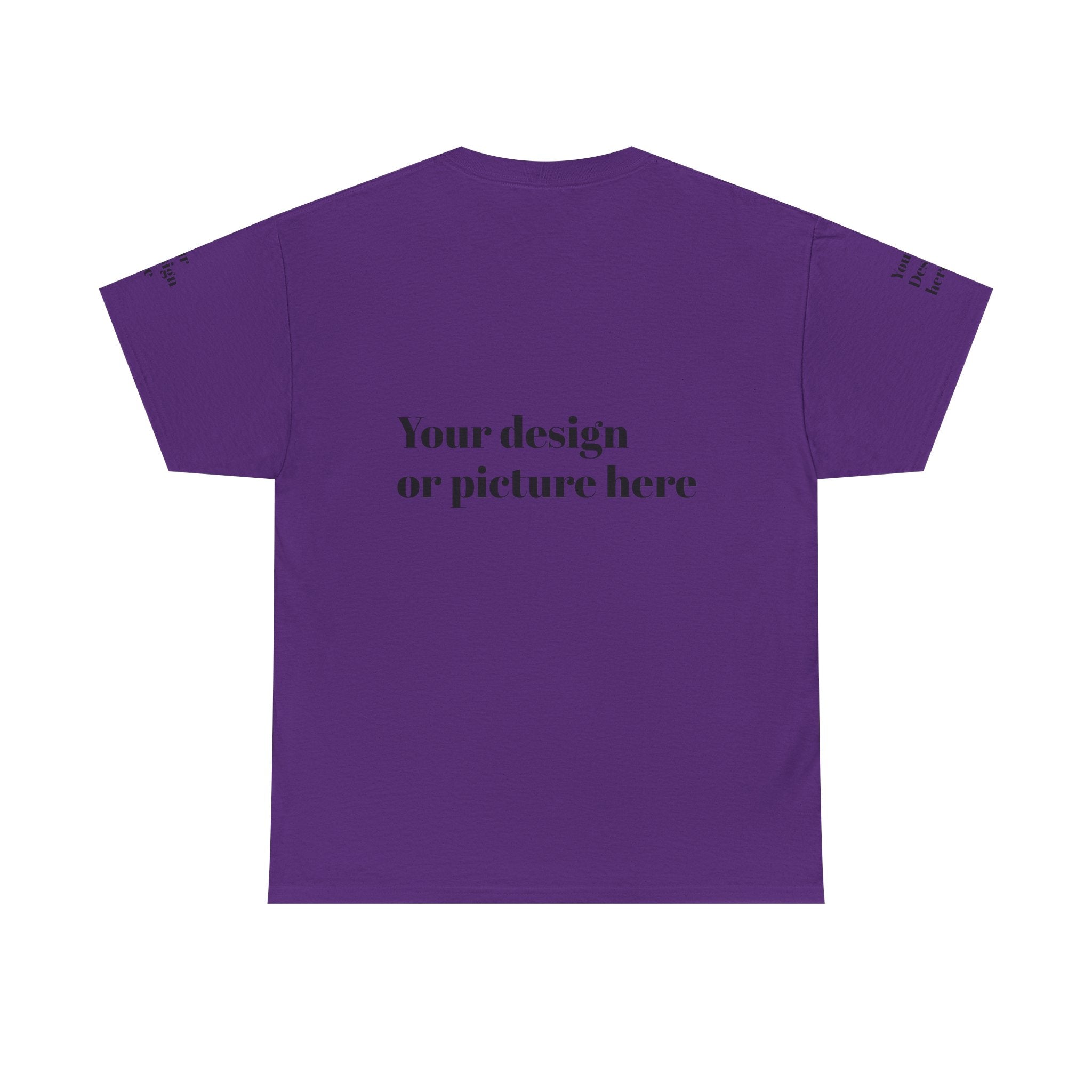 Customizable Unisex Heavy Cotton Tee – Ideal for Events, Gifts, and Everyday Wear