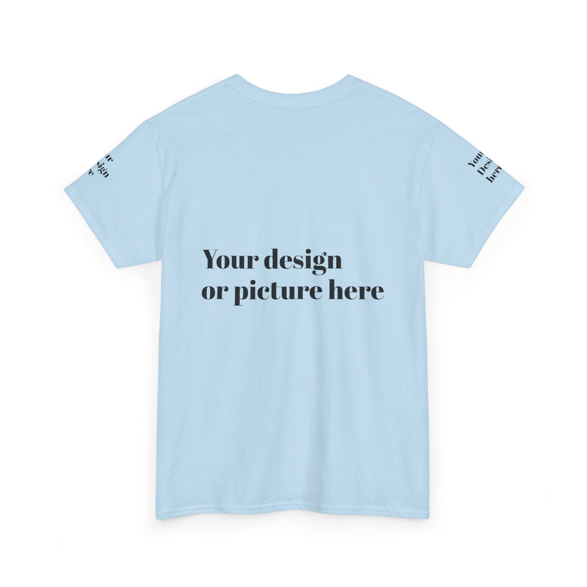 Customizable Unisex Heavy Cotton Tee – Ideal for Events, Gifts, and Everyday Wear